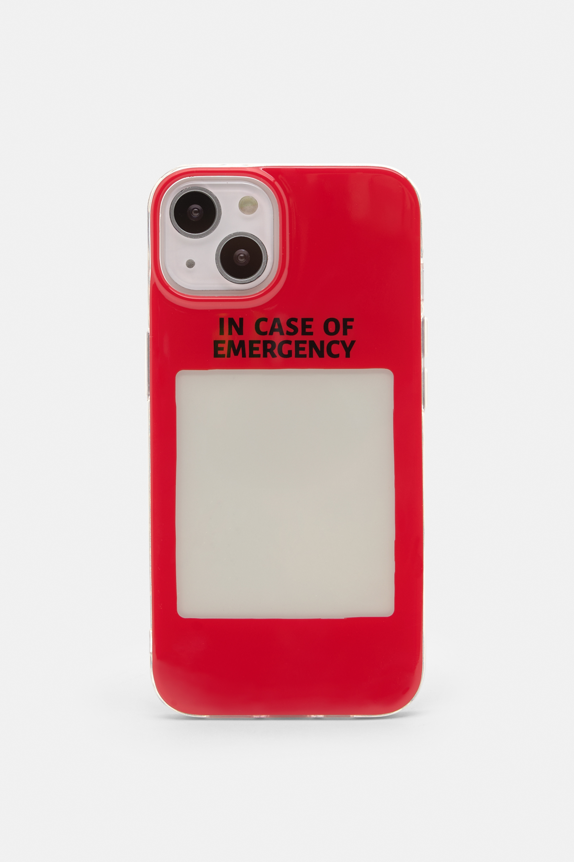Emergency graphic iPhone case