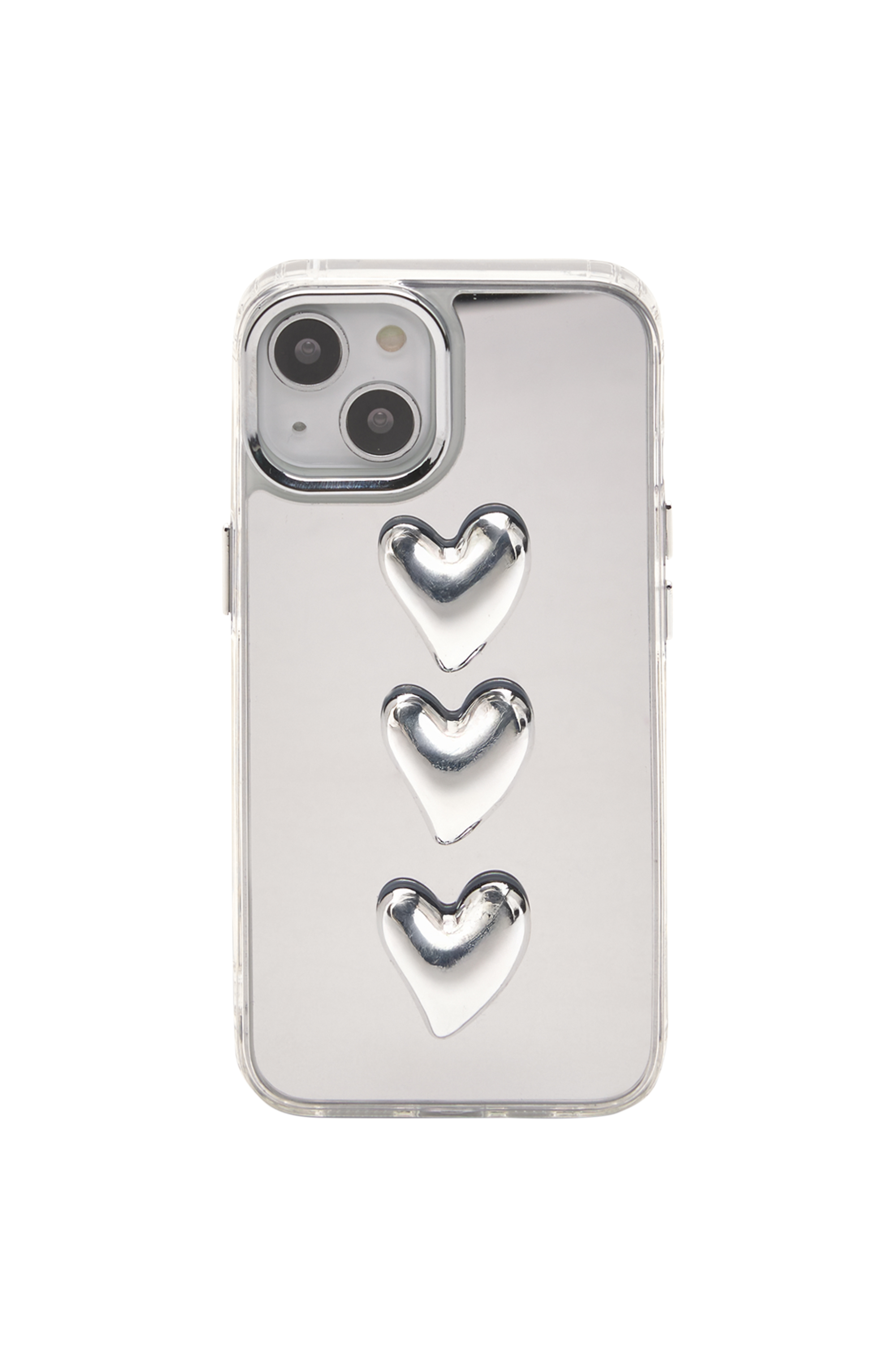 Mirror heart iPhone case