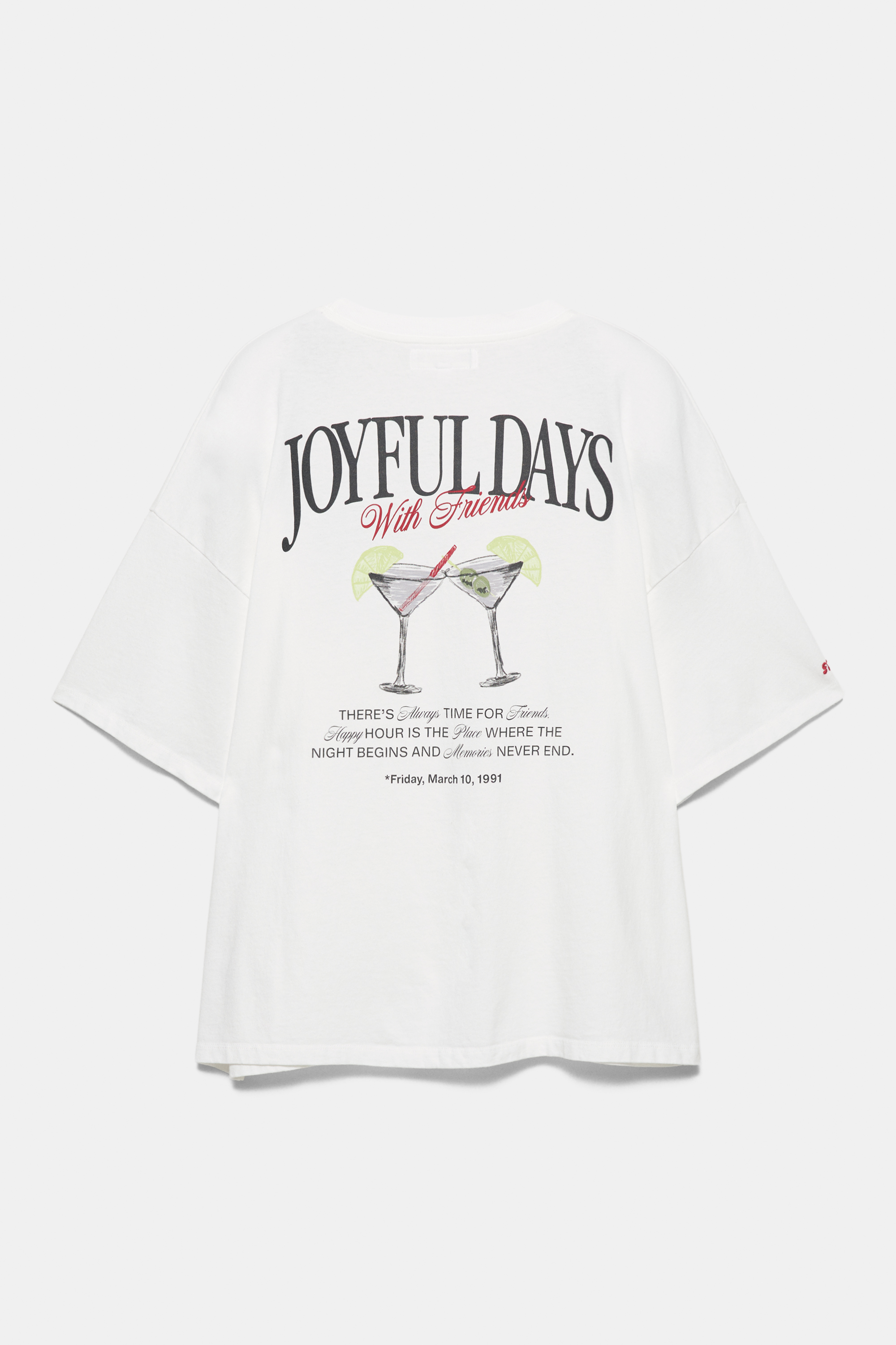 Playera gráfico Joyful Days