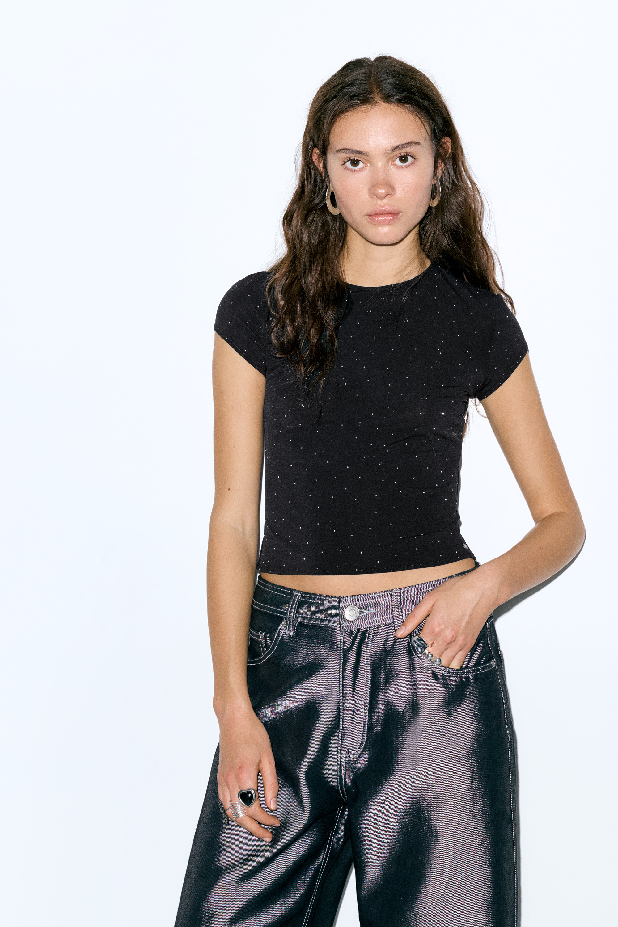 Koszulka błyszcząca