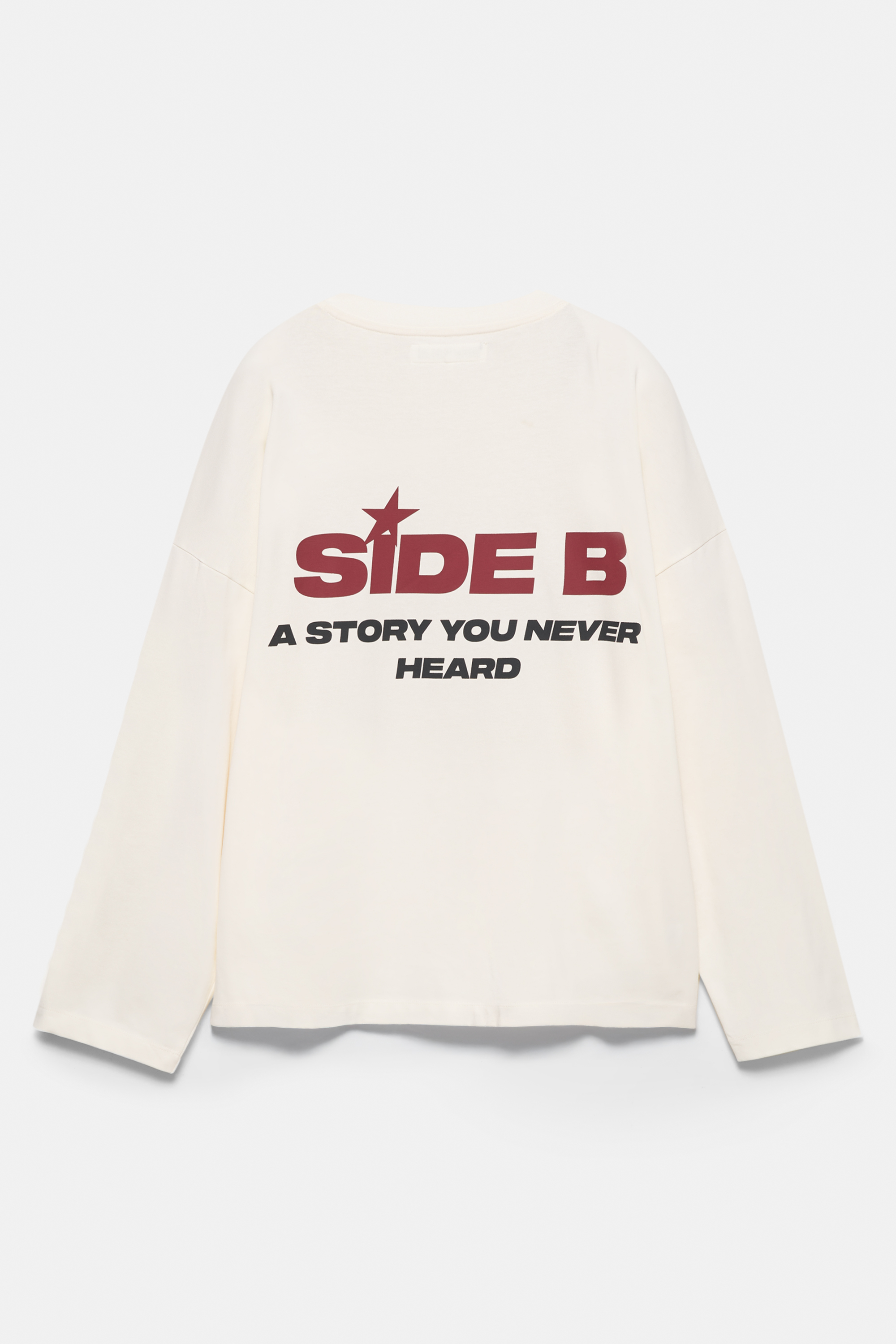 Wit T-shirt met print