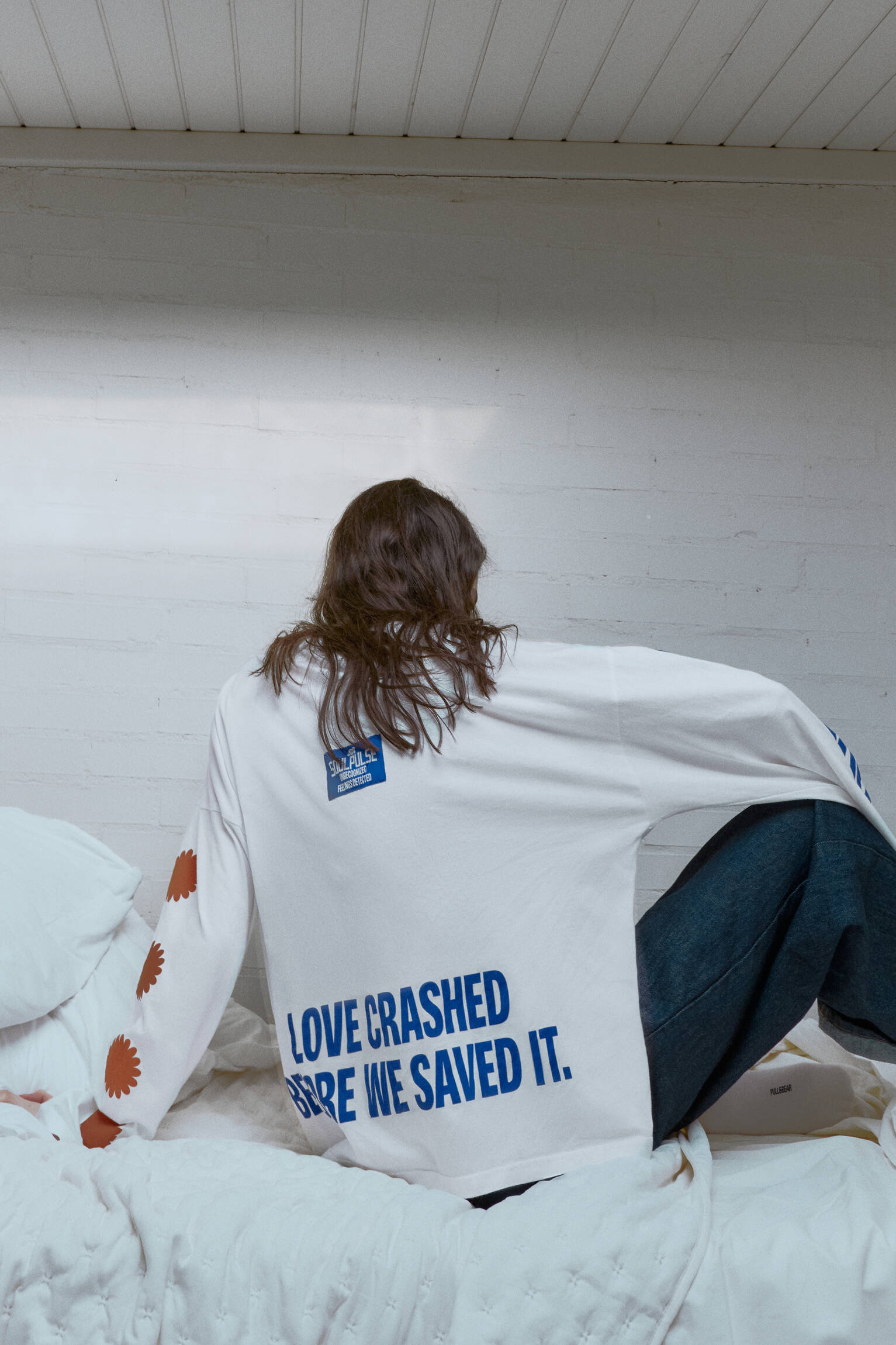 Love grafik baskılı t-shirt - Görsel 23