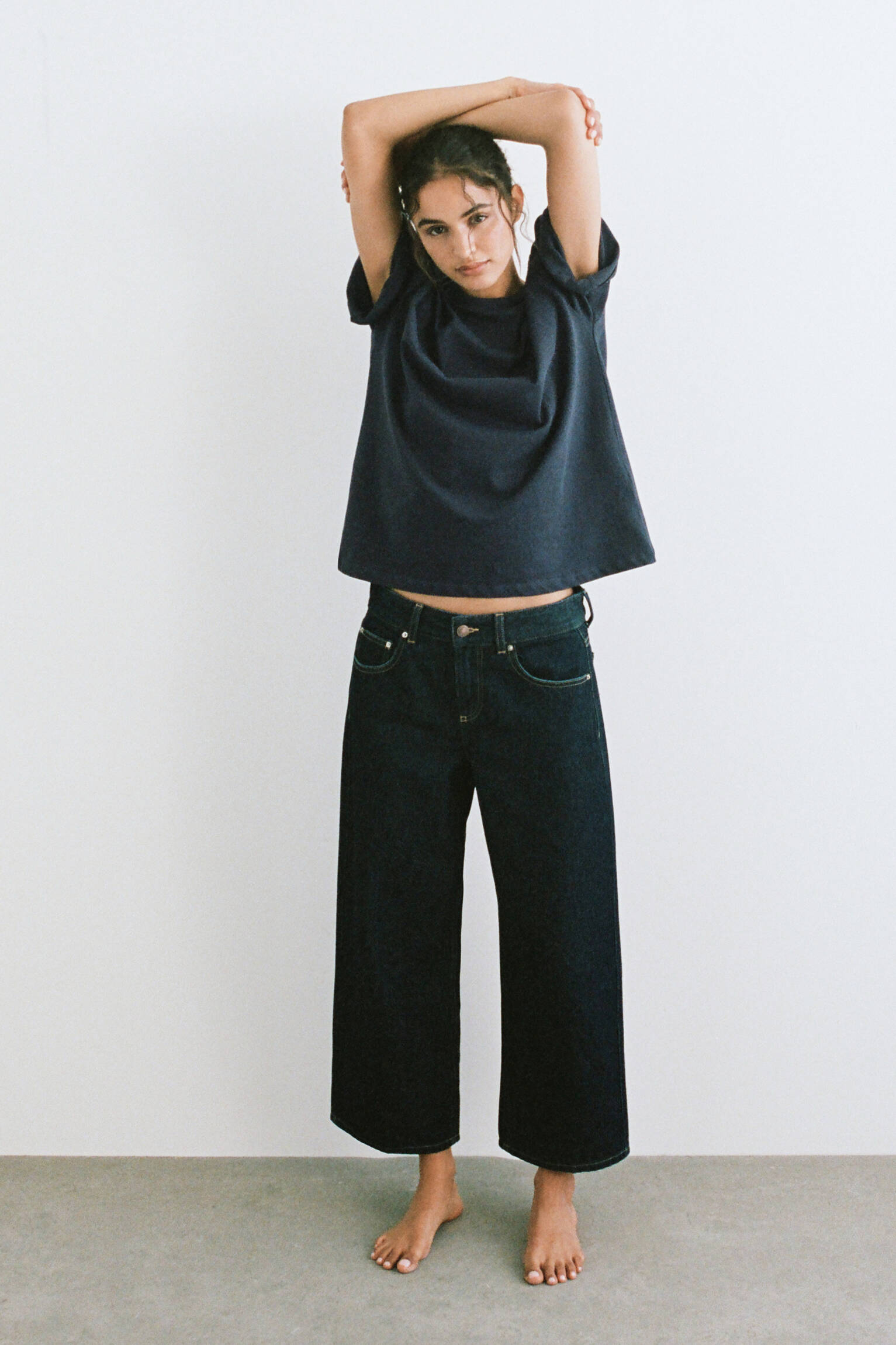 Oversize kısa kollu t-shirt - Görsel 110