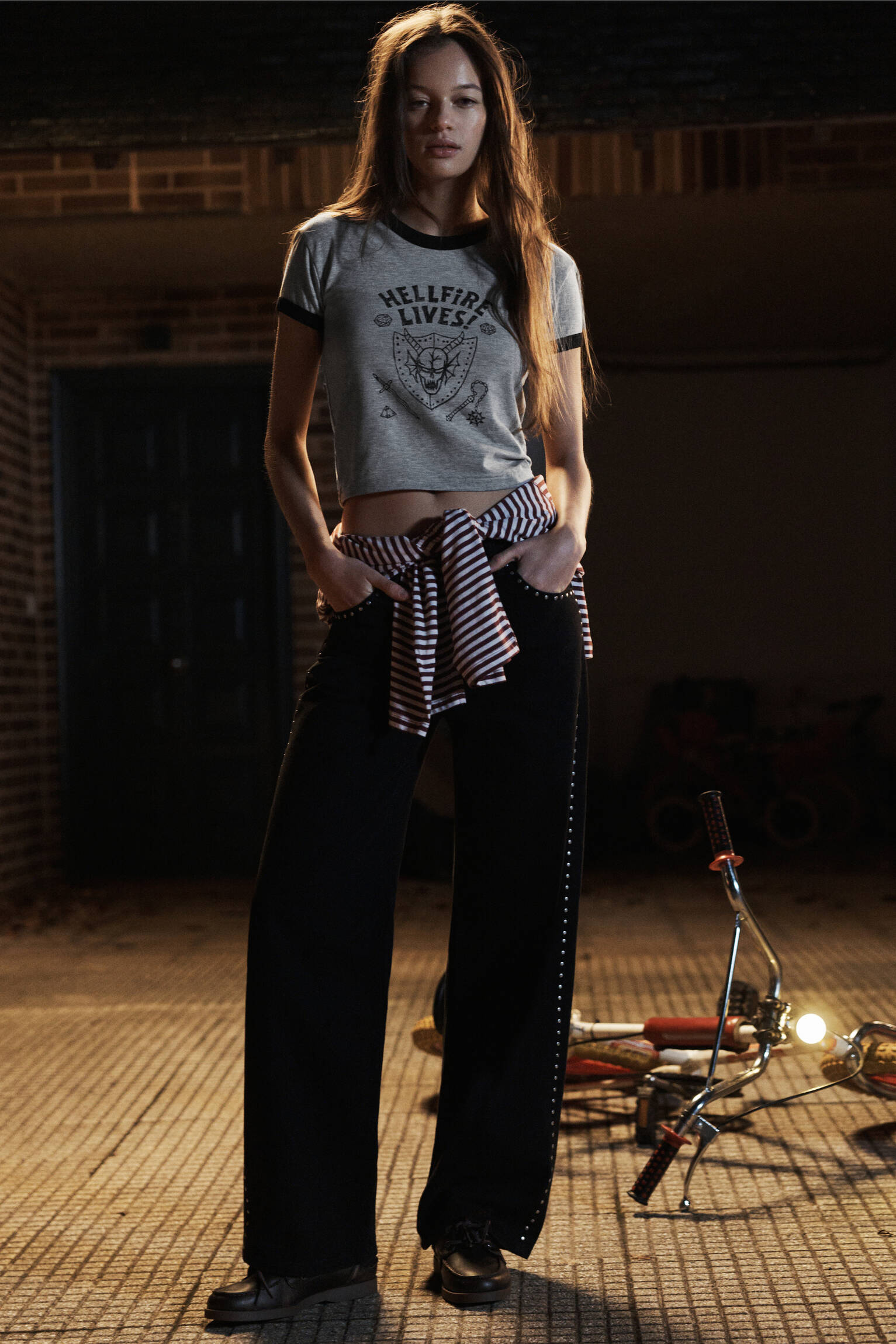 Hellfire Lives Stranger Things t-shirt - Görsel 15