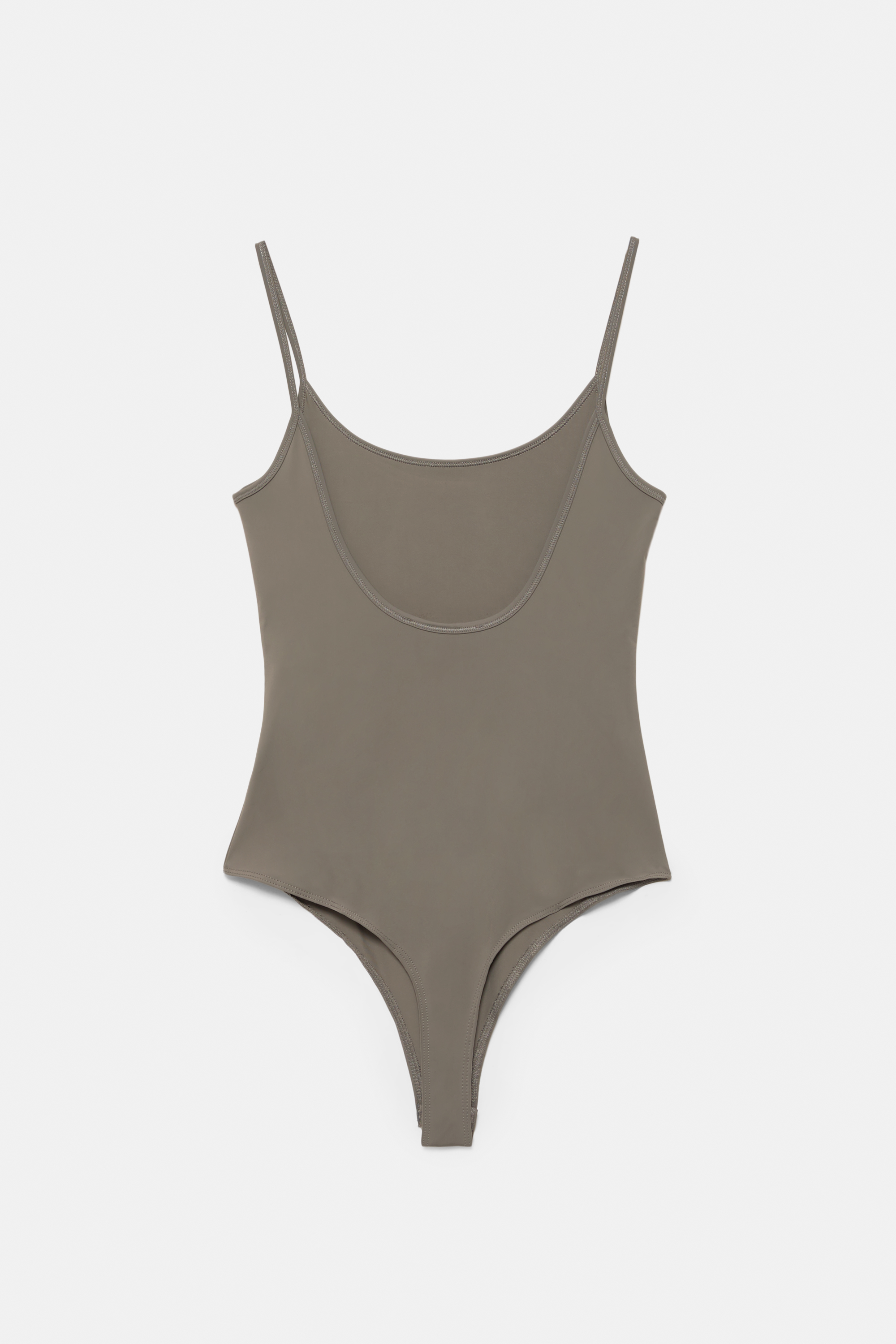 BOSS - Top senza maniche in lana merino con collo a lupetto - Beige chiaro