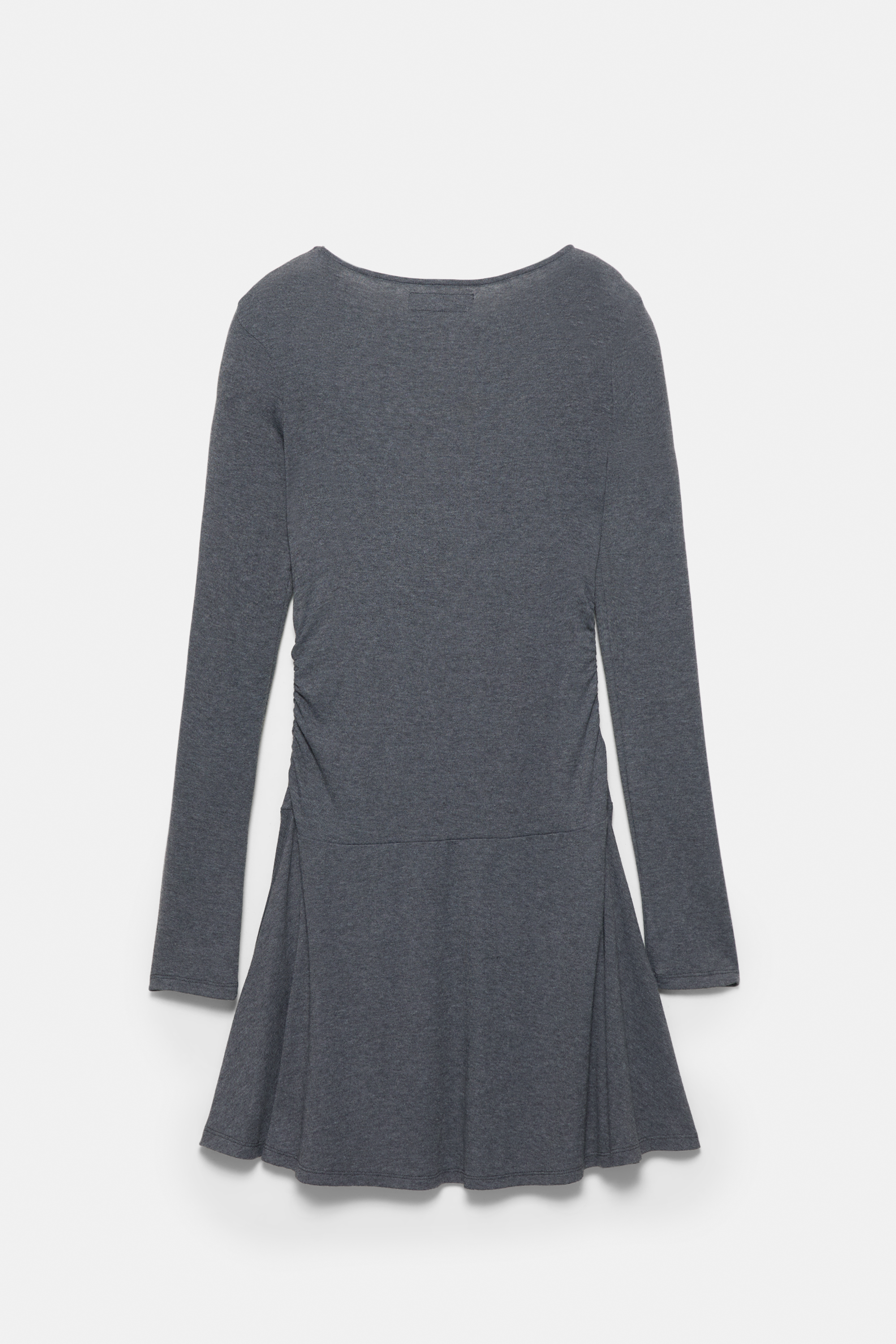 Korte jurk van soft touch stof