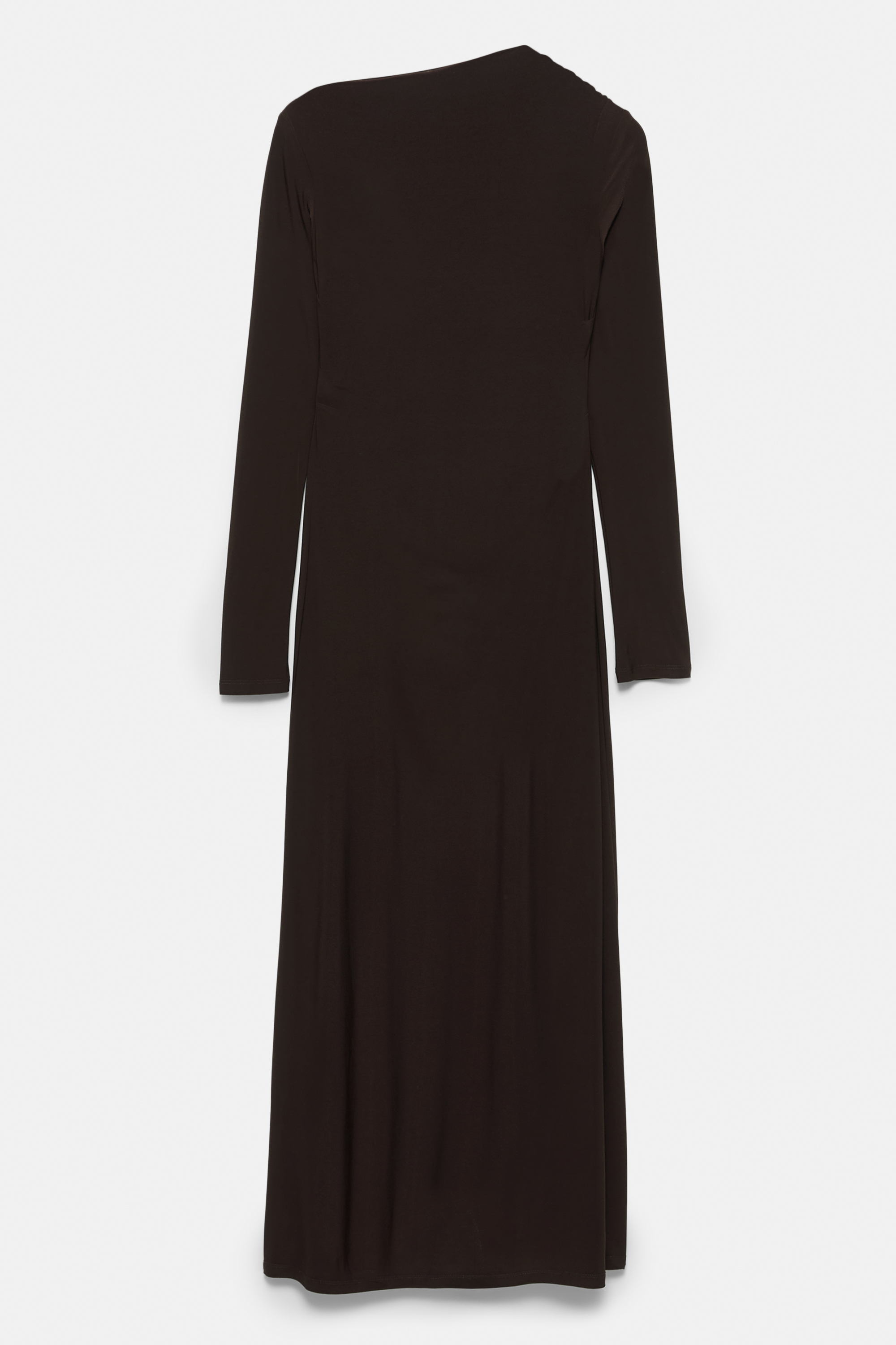 Vestido midi soft drapeado