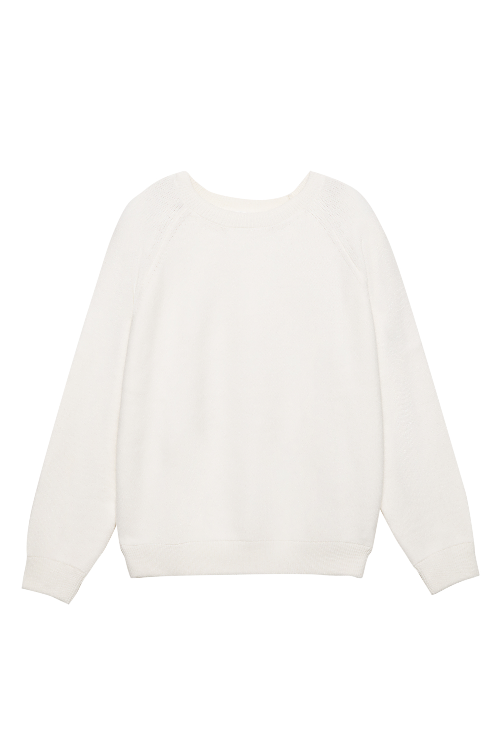 Oversize round neck sweater