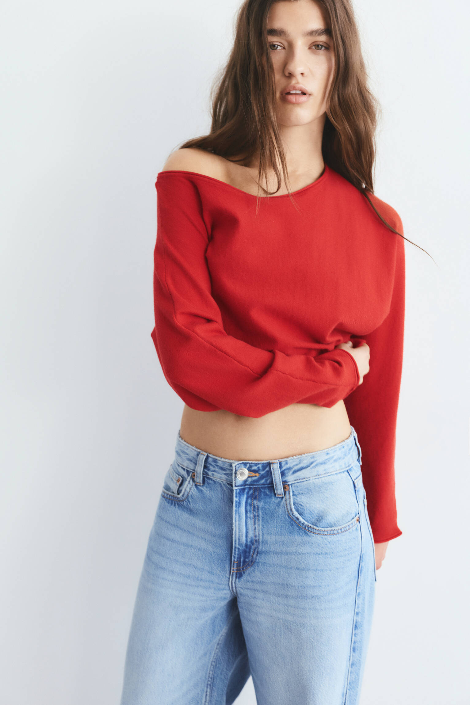 Pull asymétrique - Pull&Bear France