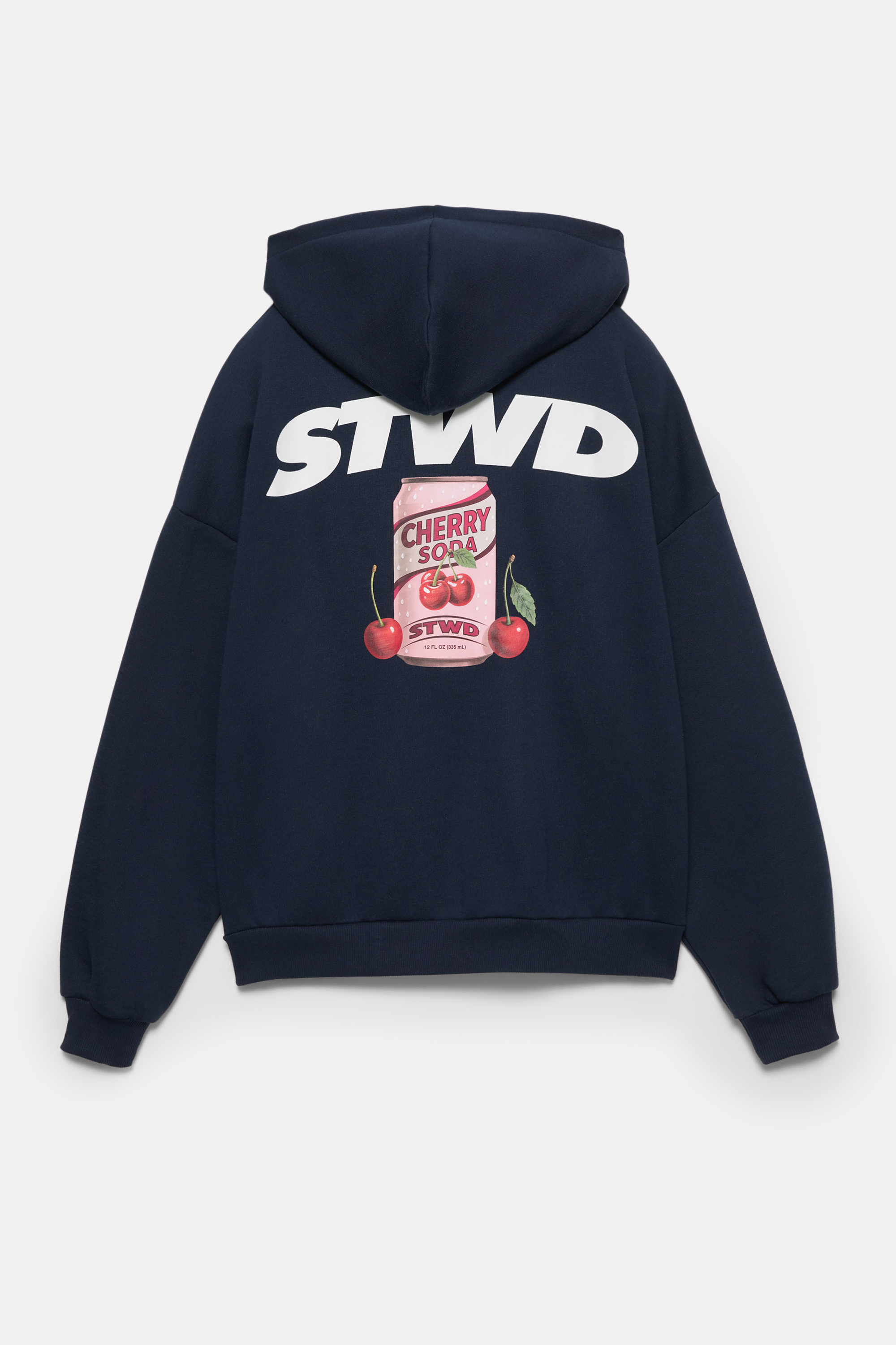 STWD hoodie met kersjes