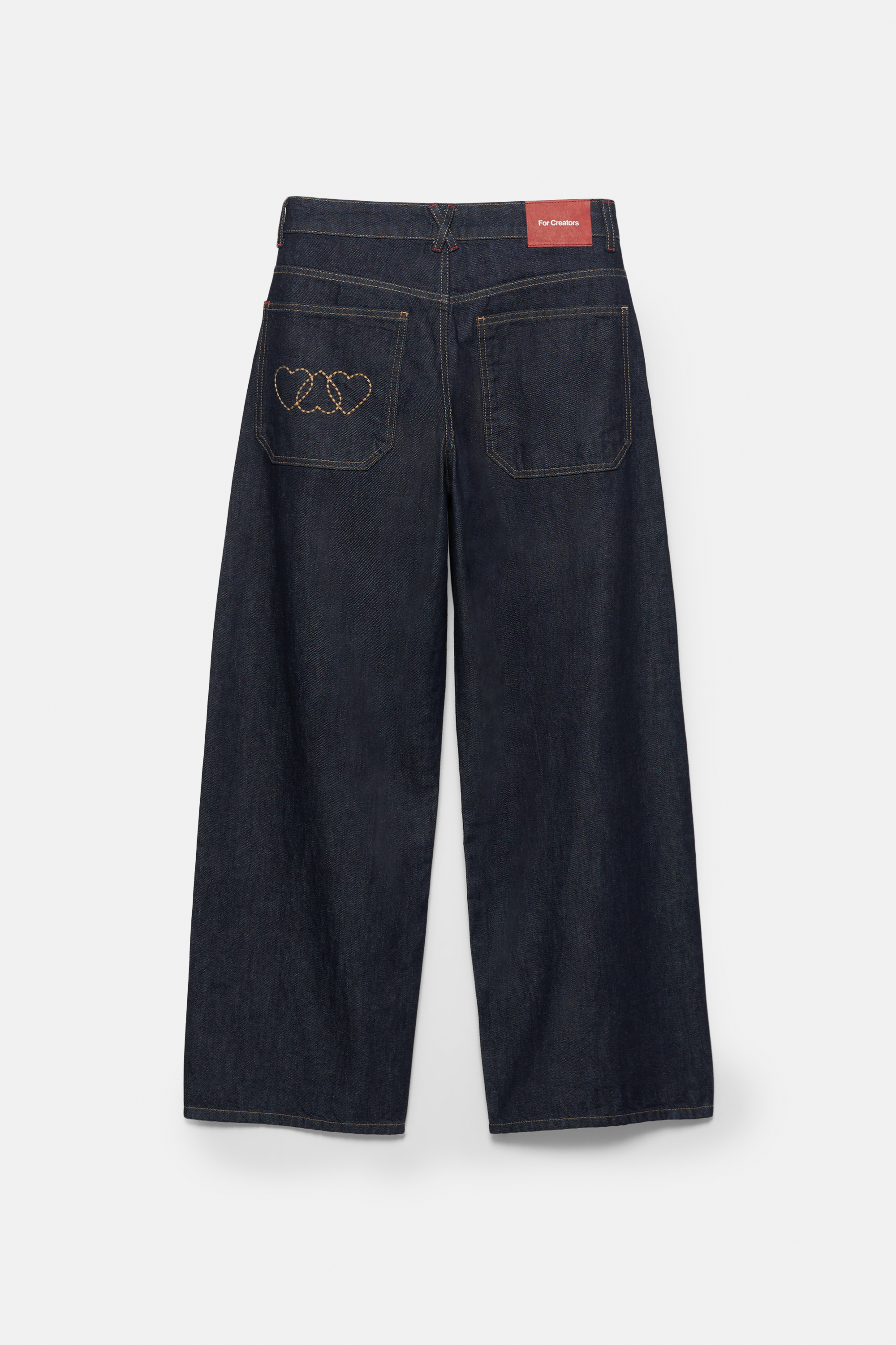 Jeans barrel corazones