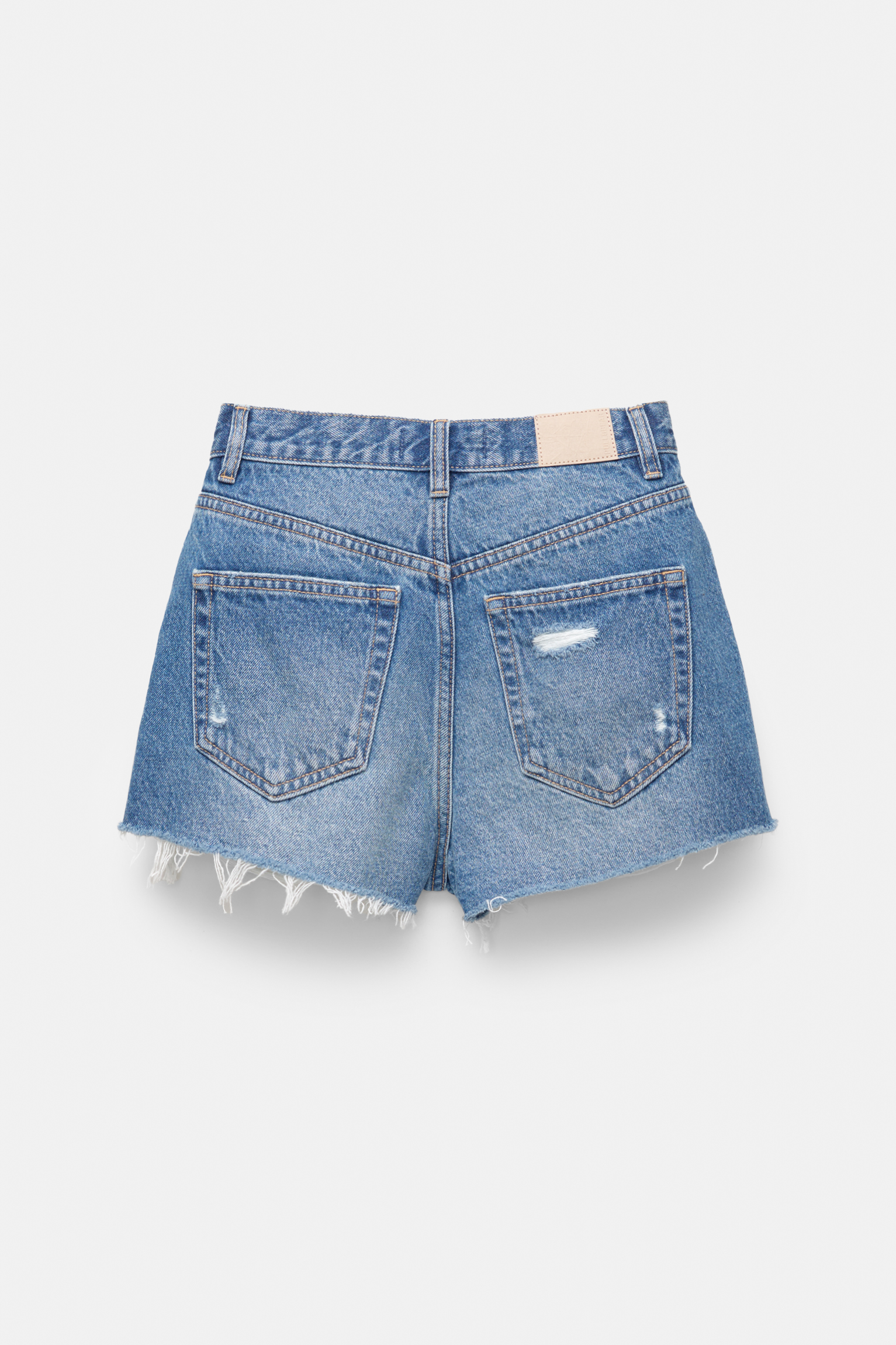 Short en jean déchiré