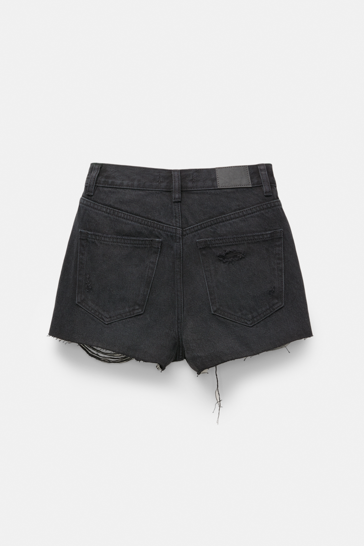 Short en jean déchiré