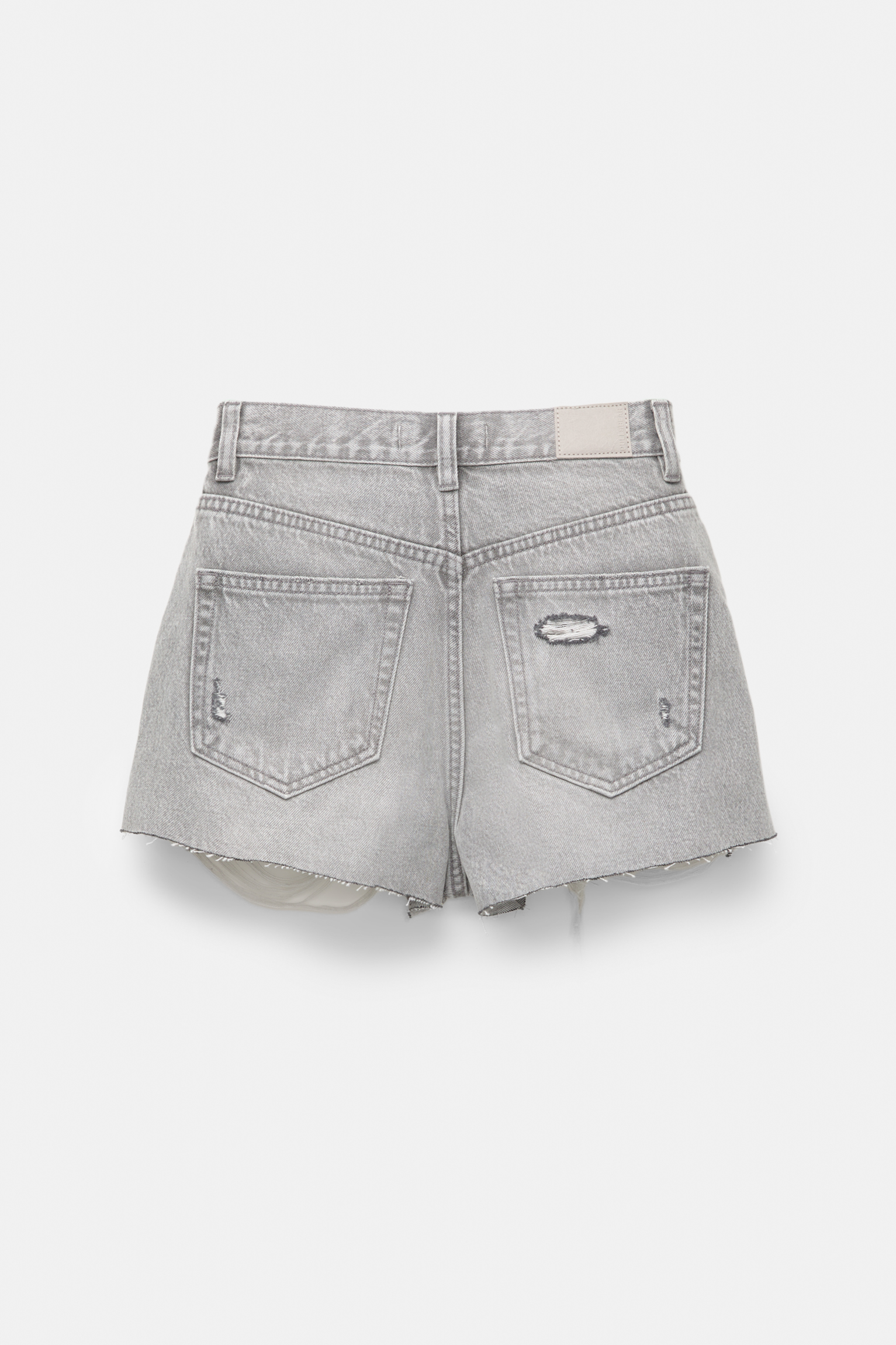 Short en jean déchiré