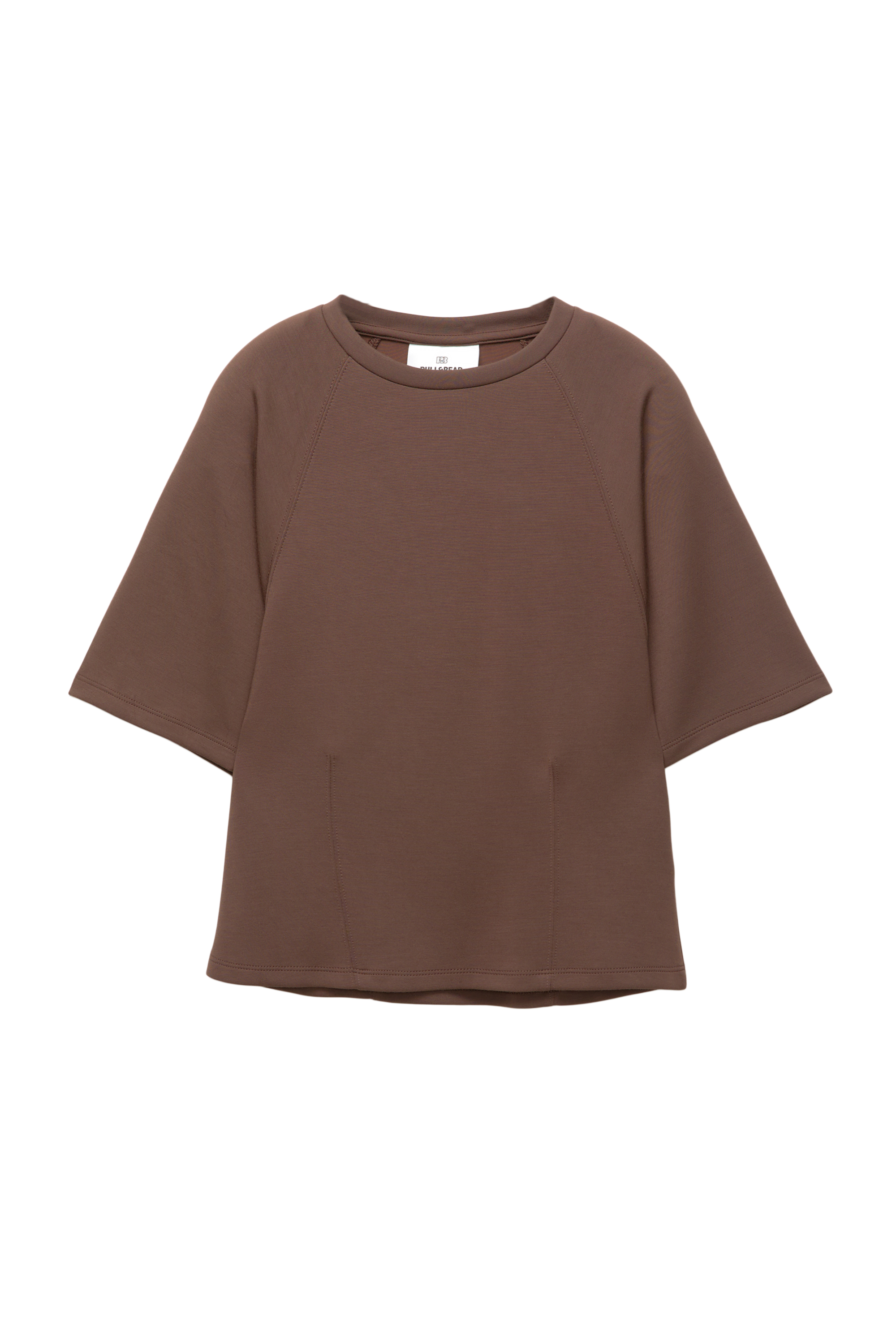 Sudadera manga corta con modal