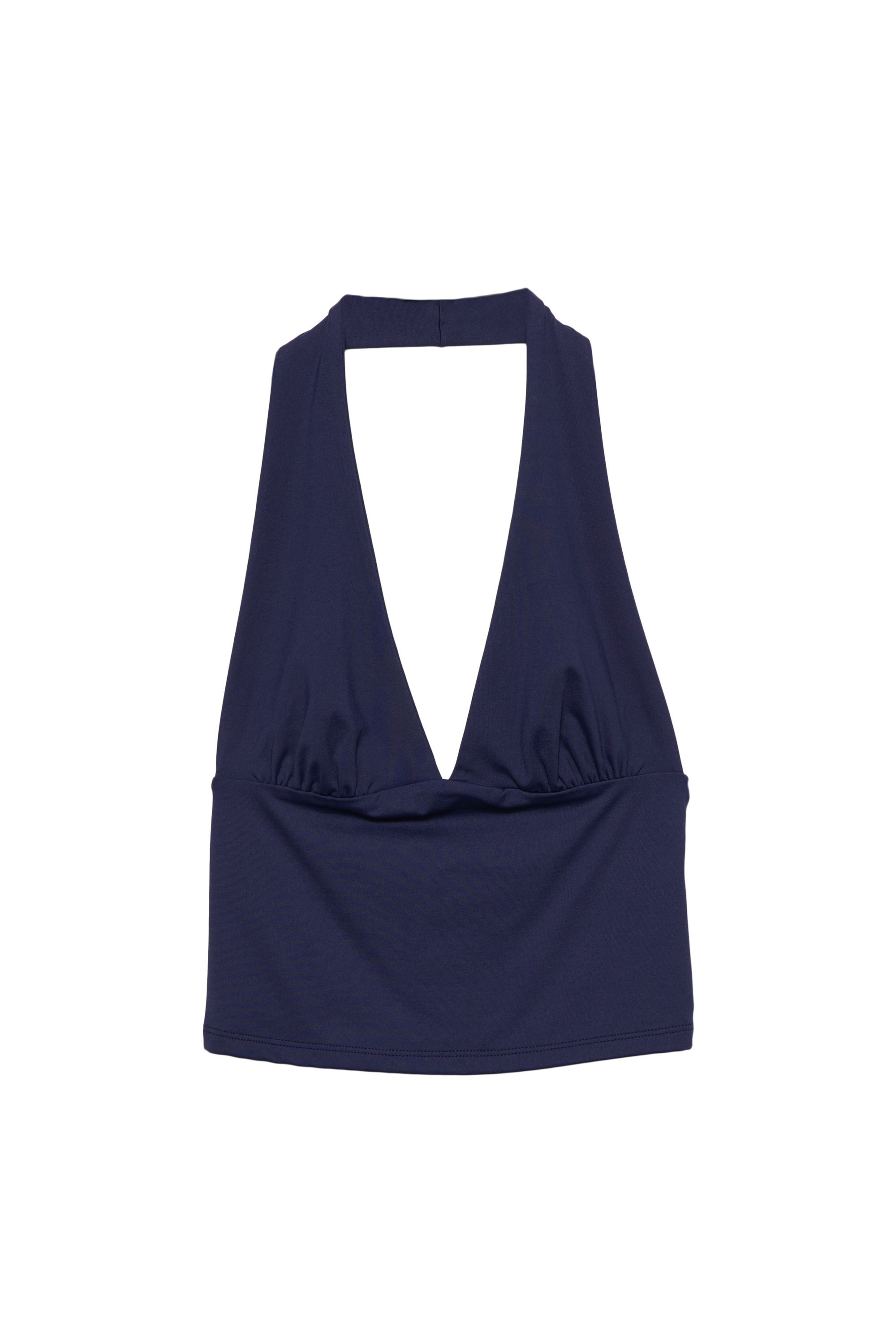 Top halter espalda descubierta