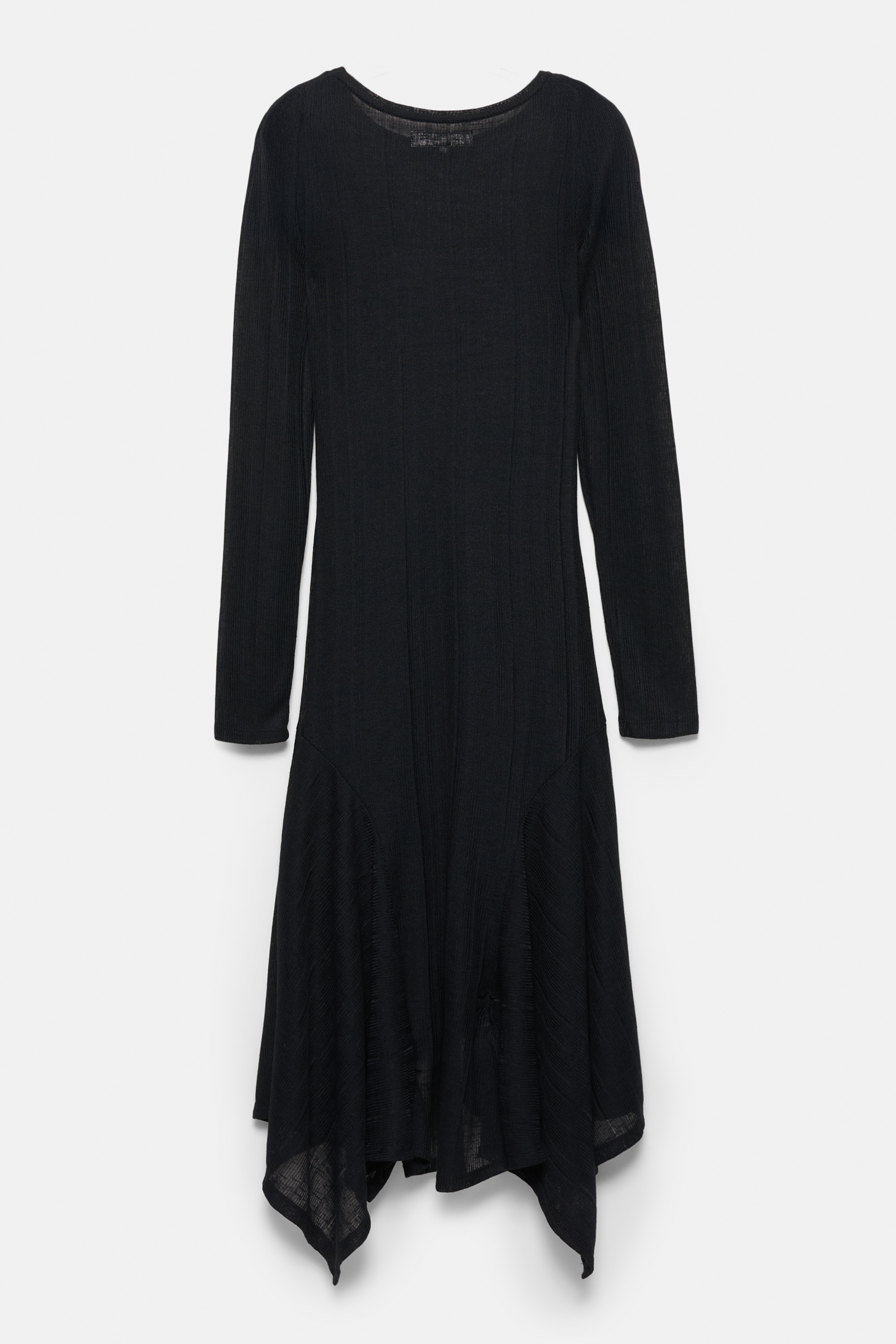 Asymmetric midi dress