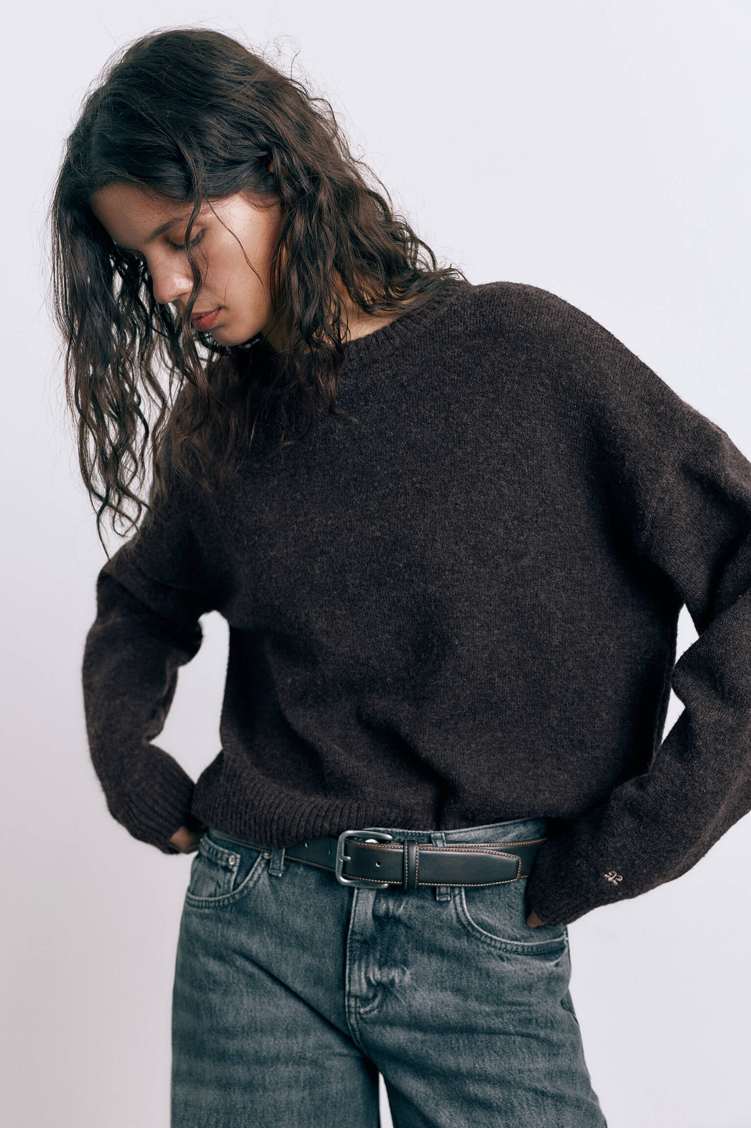 Pull basique en maille