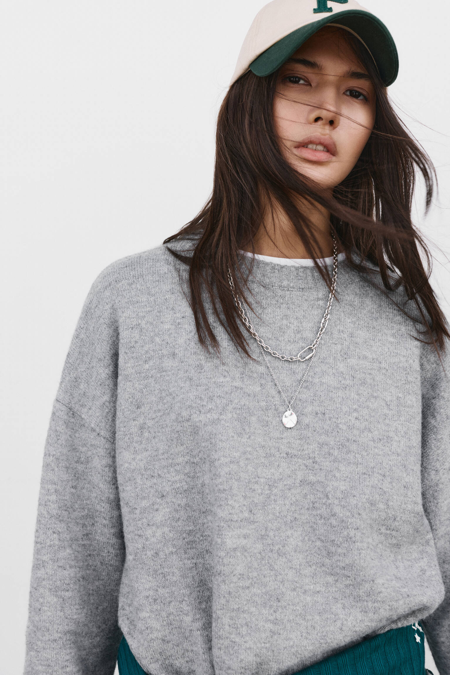 Basic knit sweater - pull&bear