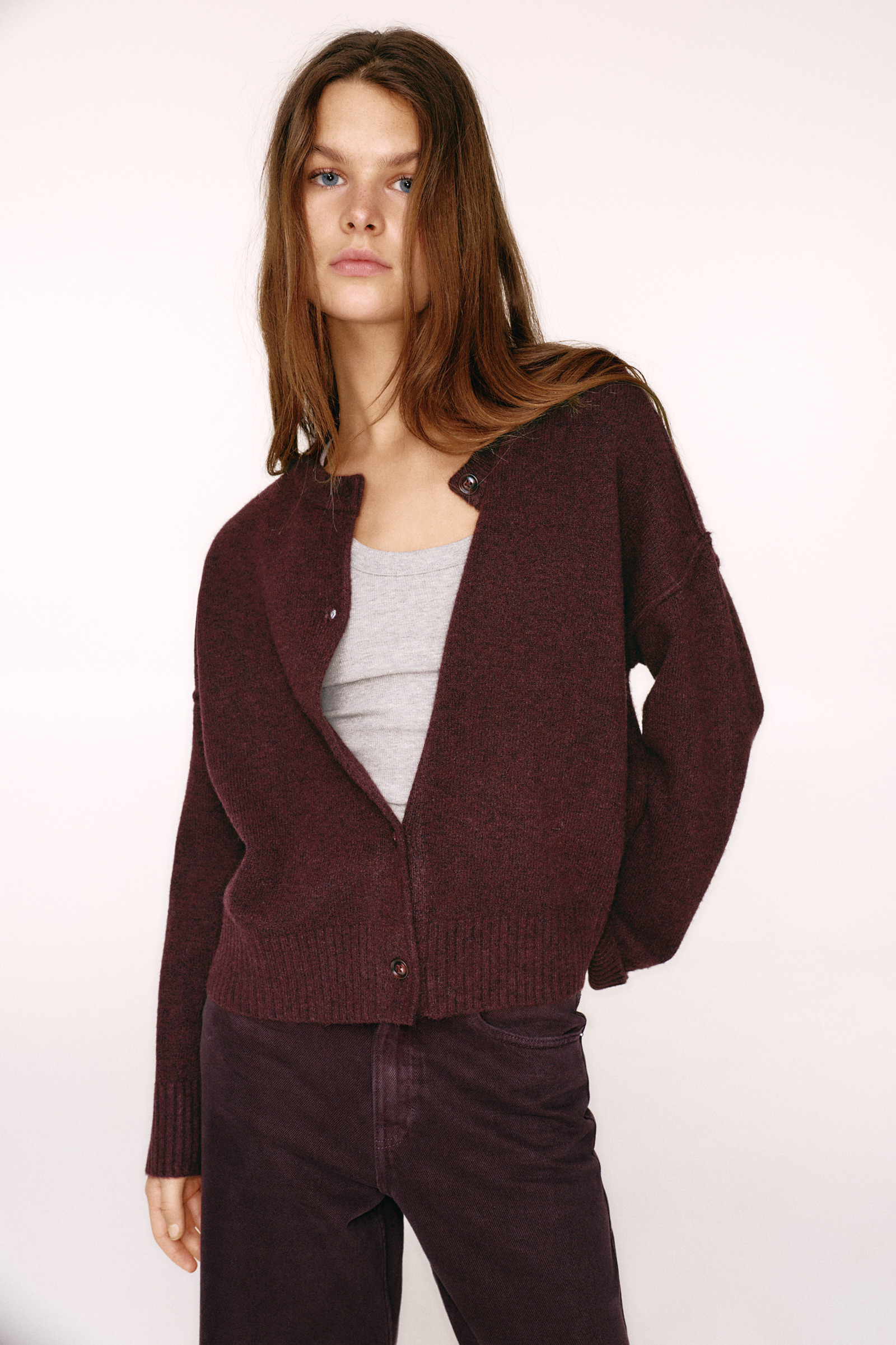 Cardigan punt soft