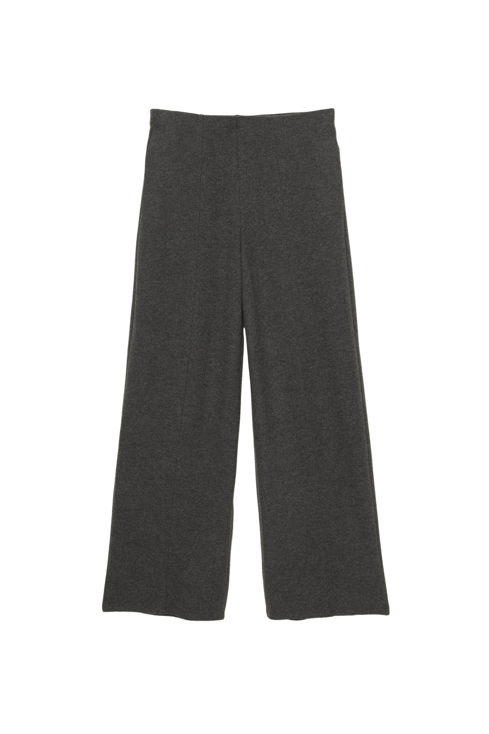 Soft touch wide-leg trousers
