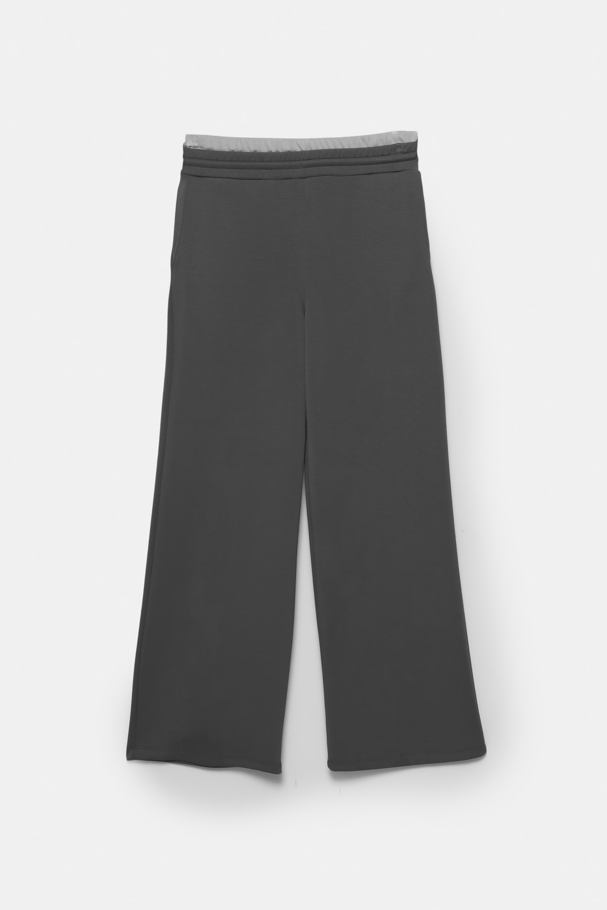 Wide-leg tracksuit bottoms