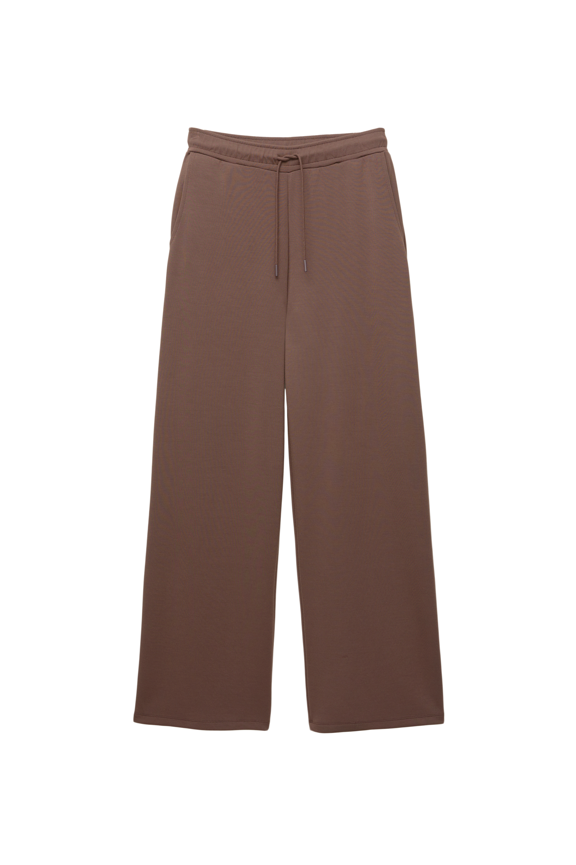 Pantalón pierna ancha con modal