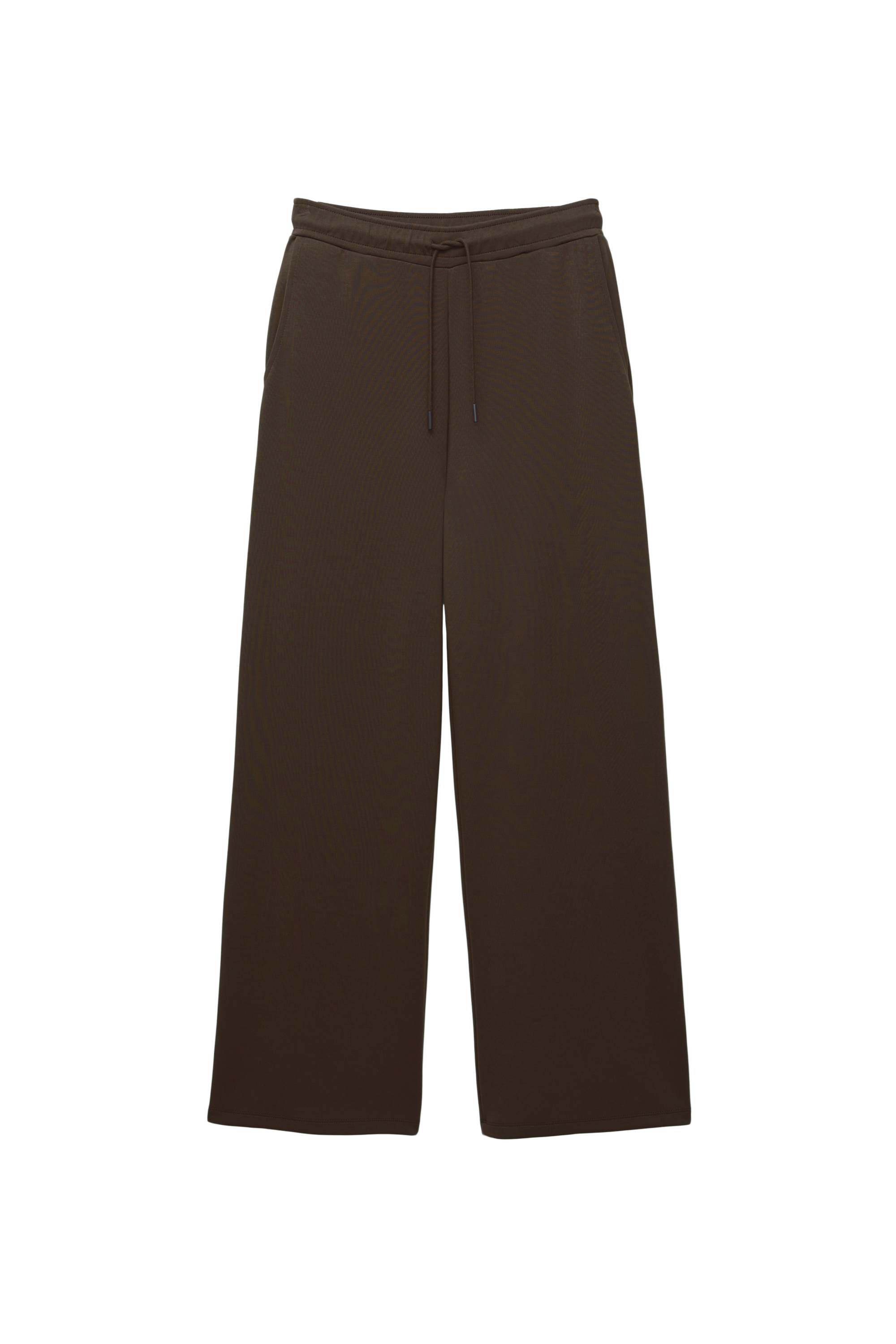 Pantaloni gamba larga con modal