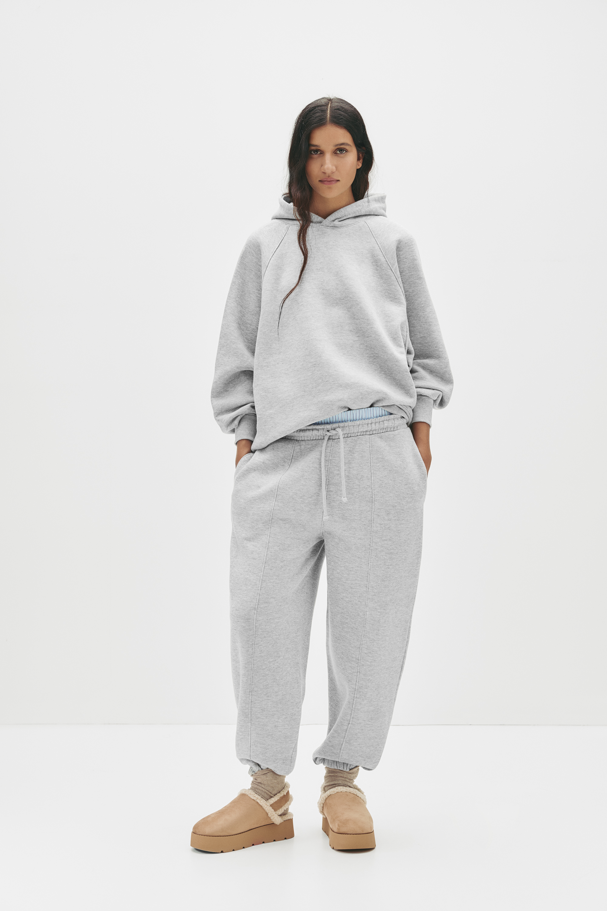 Cuffed tracksuit bottoms