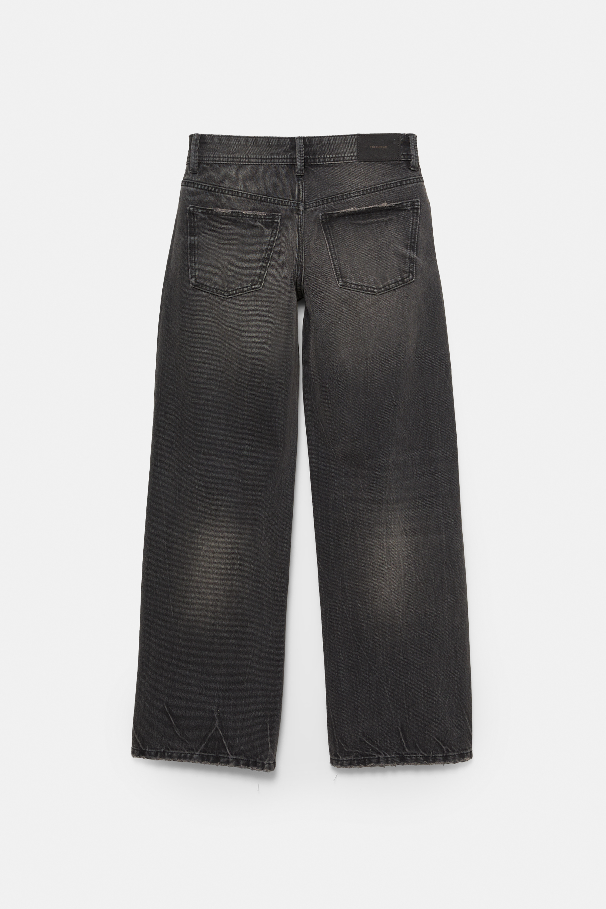 Gerade geschnittene Jeans mit tiefem Bund