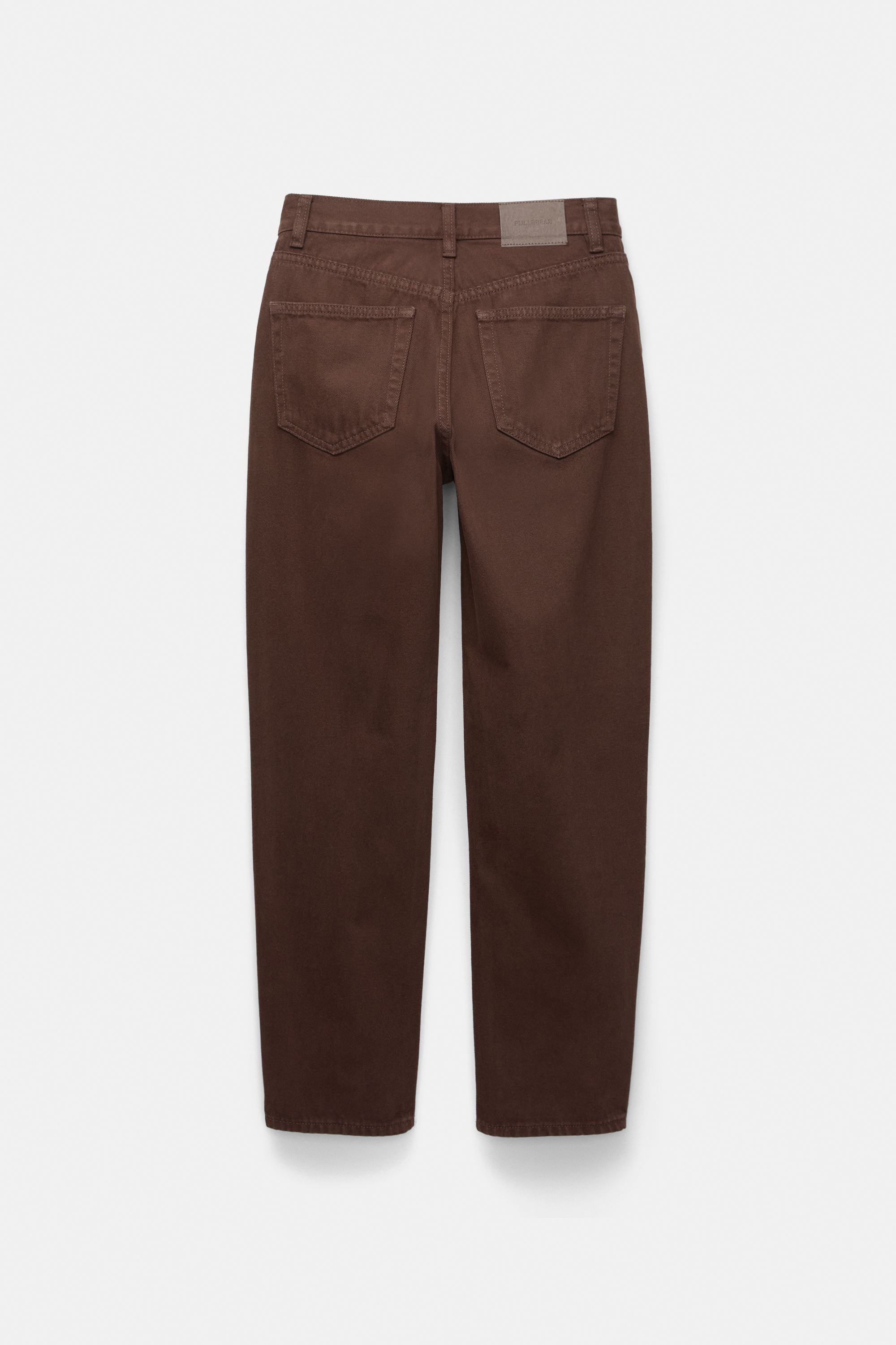 جينز قصة موم فيت بخصر عالٍ