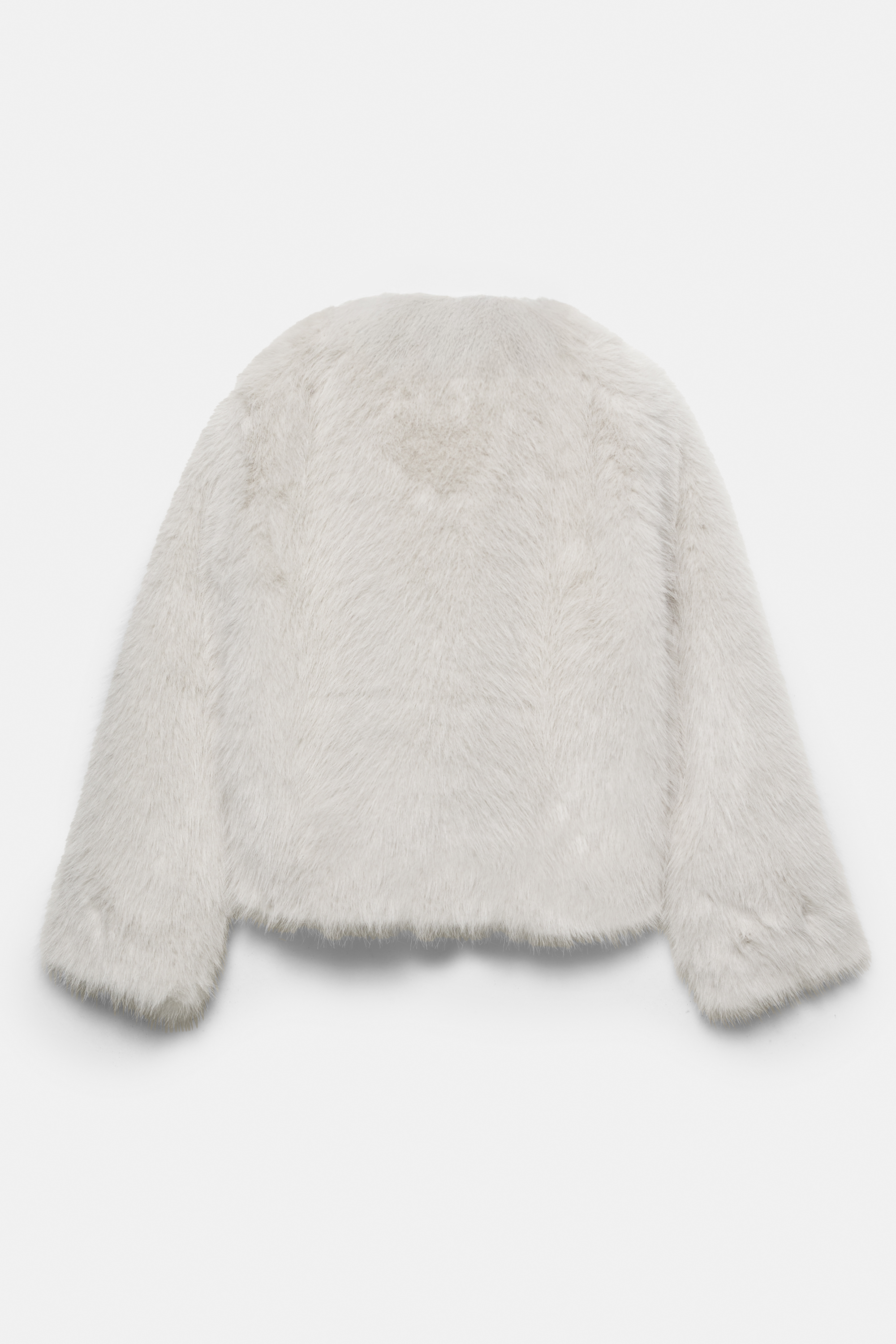 Faux fur jacket