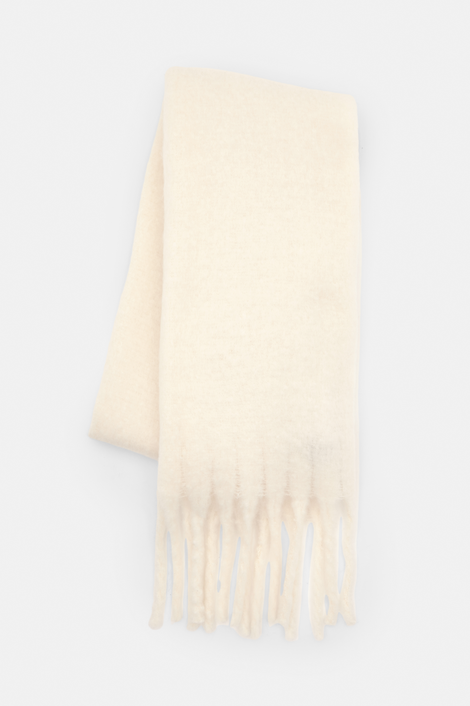 Шарф максі з ефектом мохеру