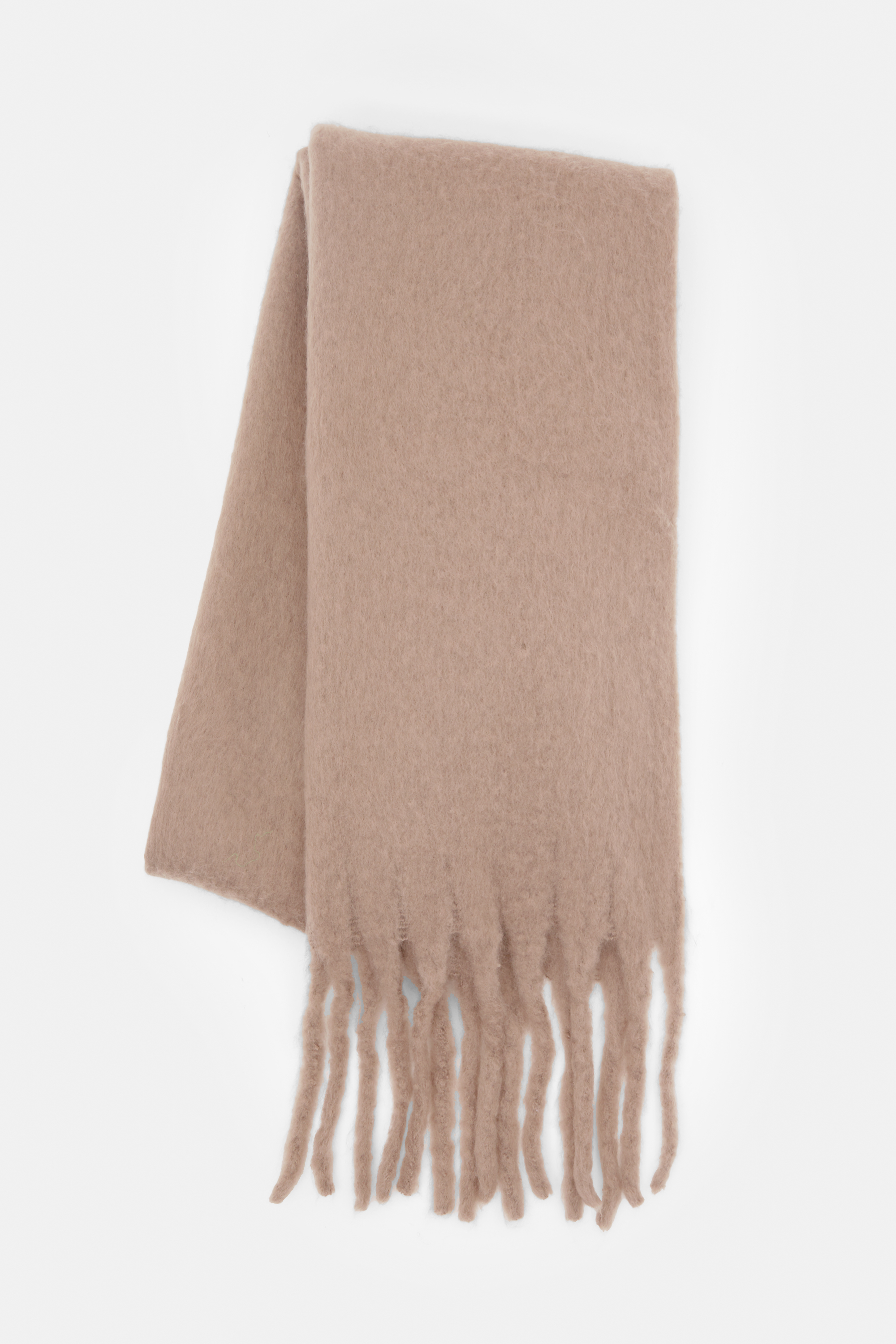 Шарф максі з ефектом мохеру