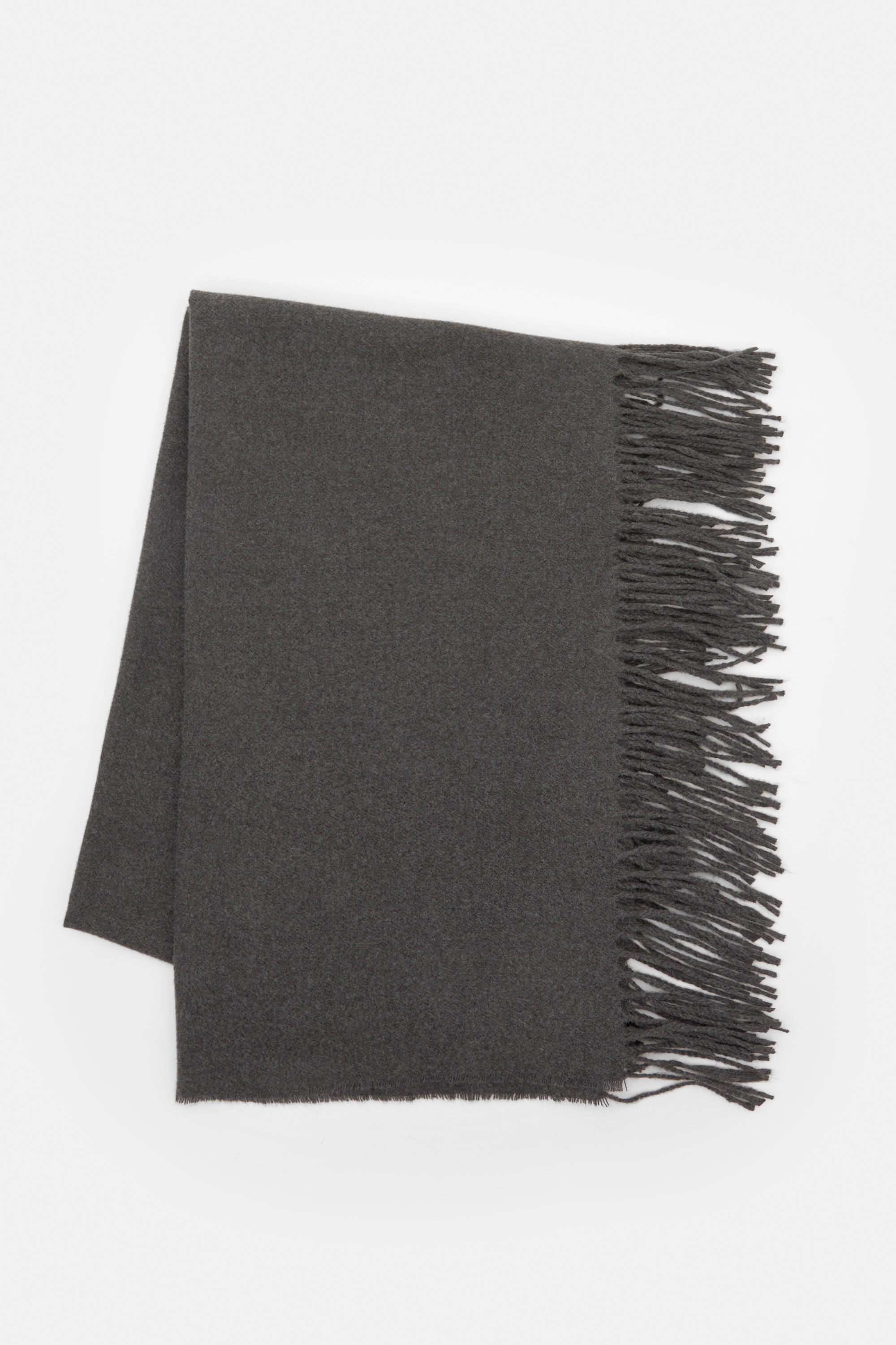 Fringed scarf