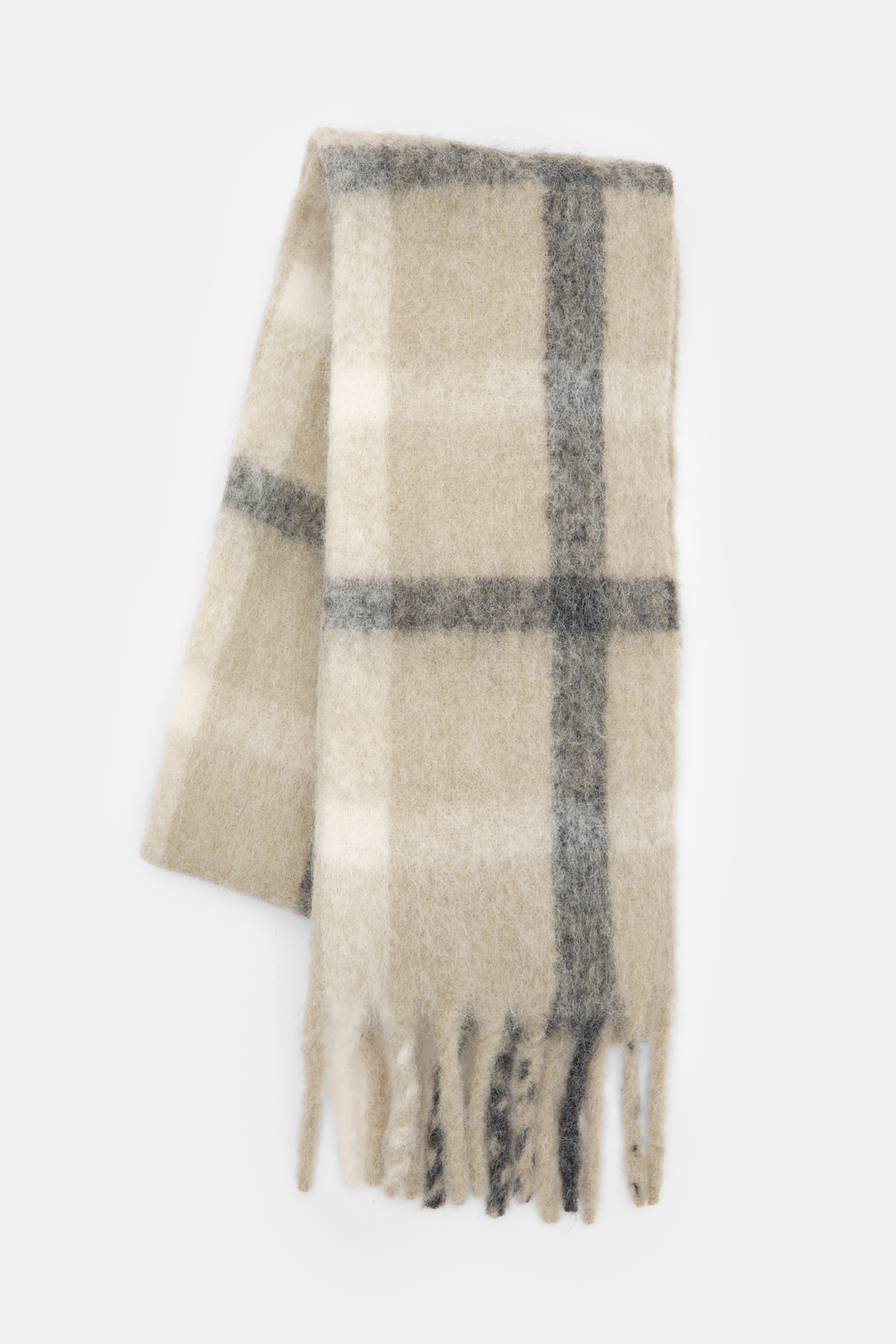 Écharpe à carreaux douce au toucher