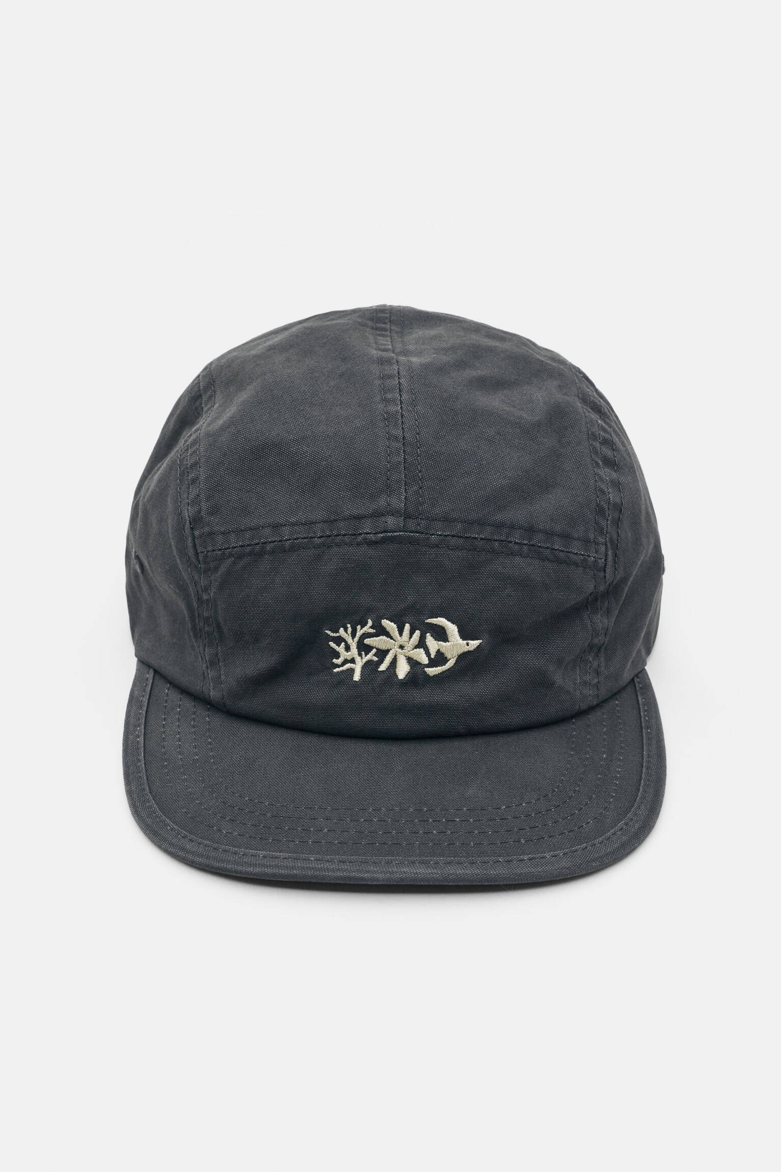 5 panelli nakışlı şapka - Görsel 11