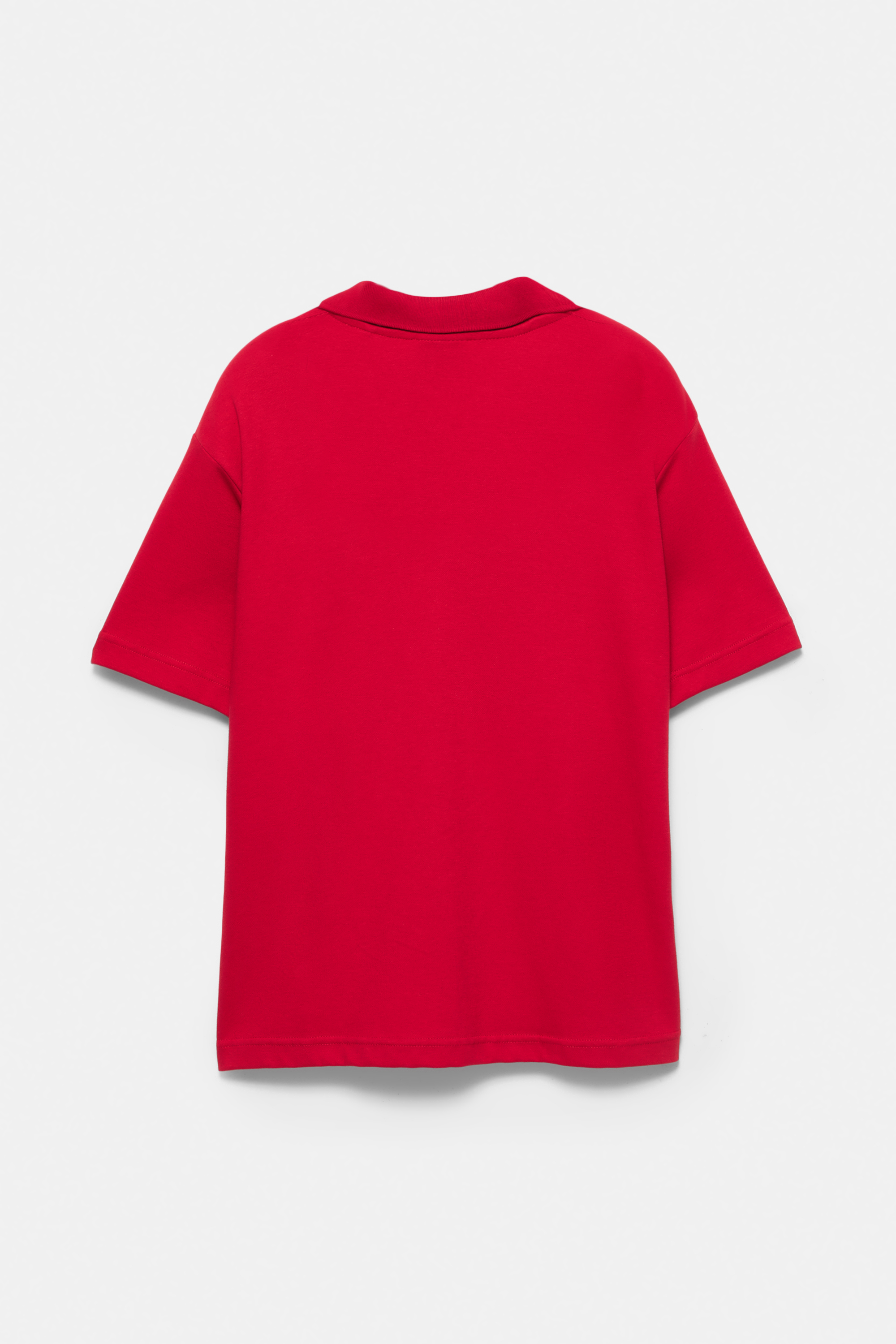 Polo manga corta interlock