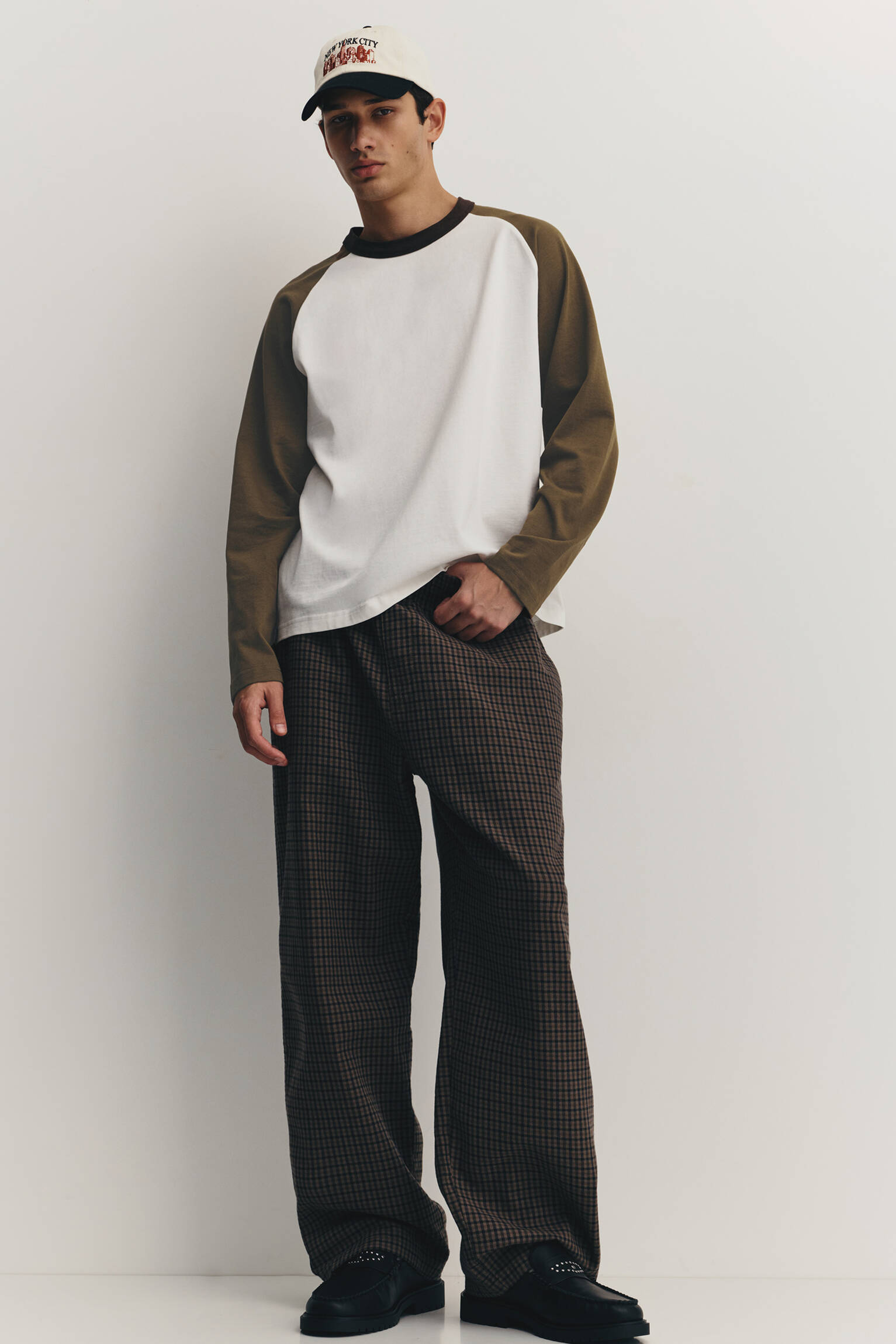 Reglan kol uzun kollu t-shirt - Görsel 34