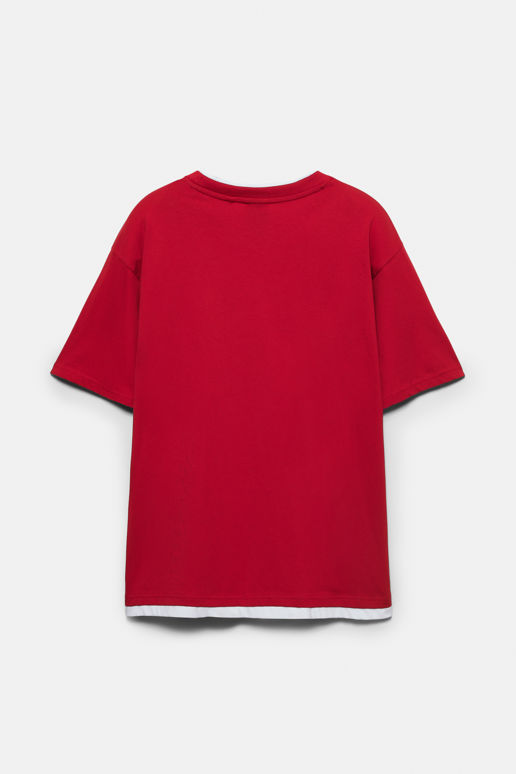 T-shirt double manches courtes