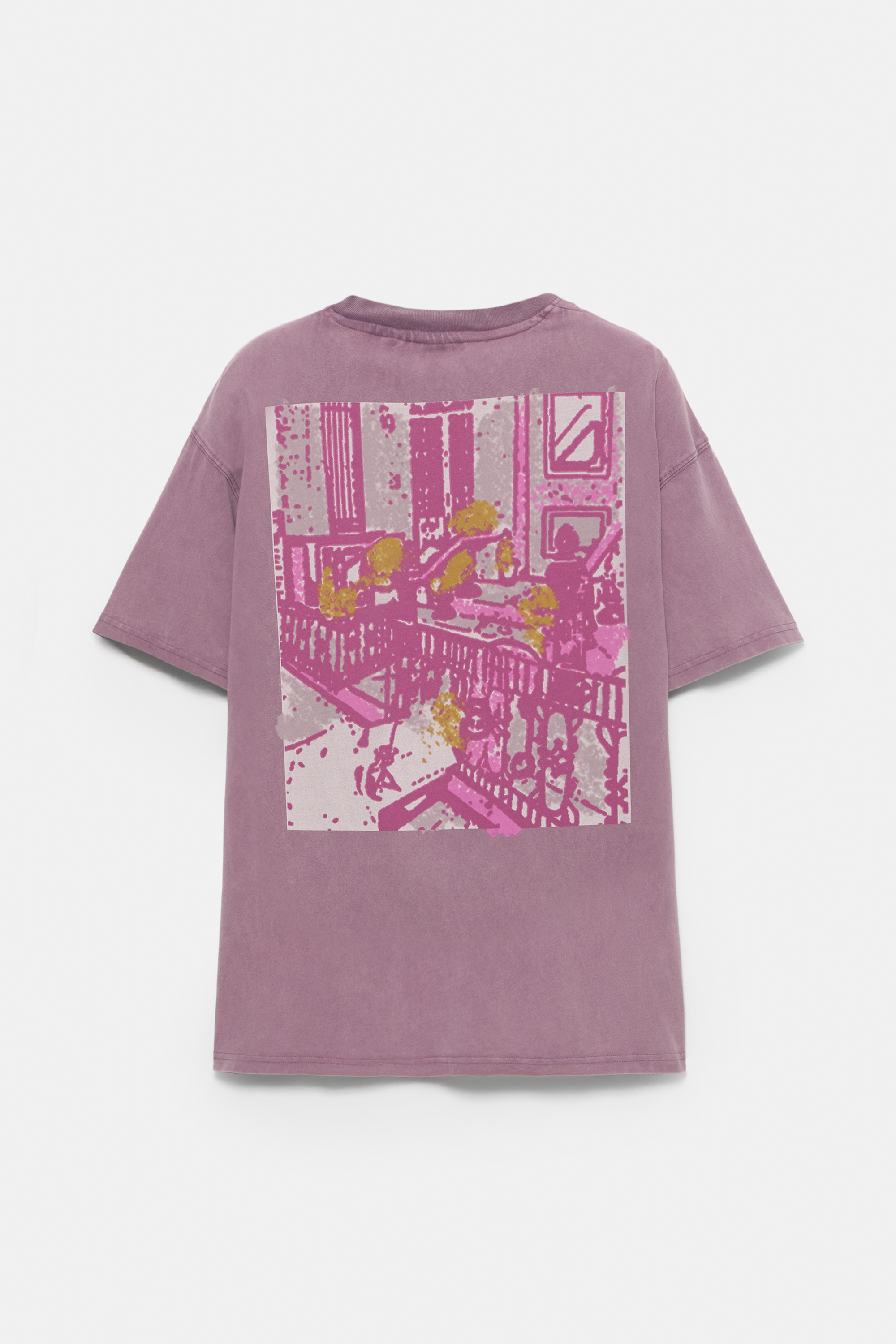 Camiseta manga corta gráfico