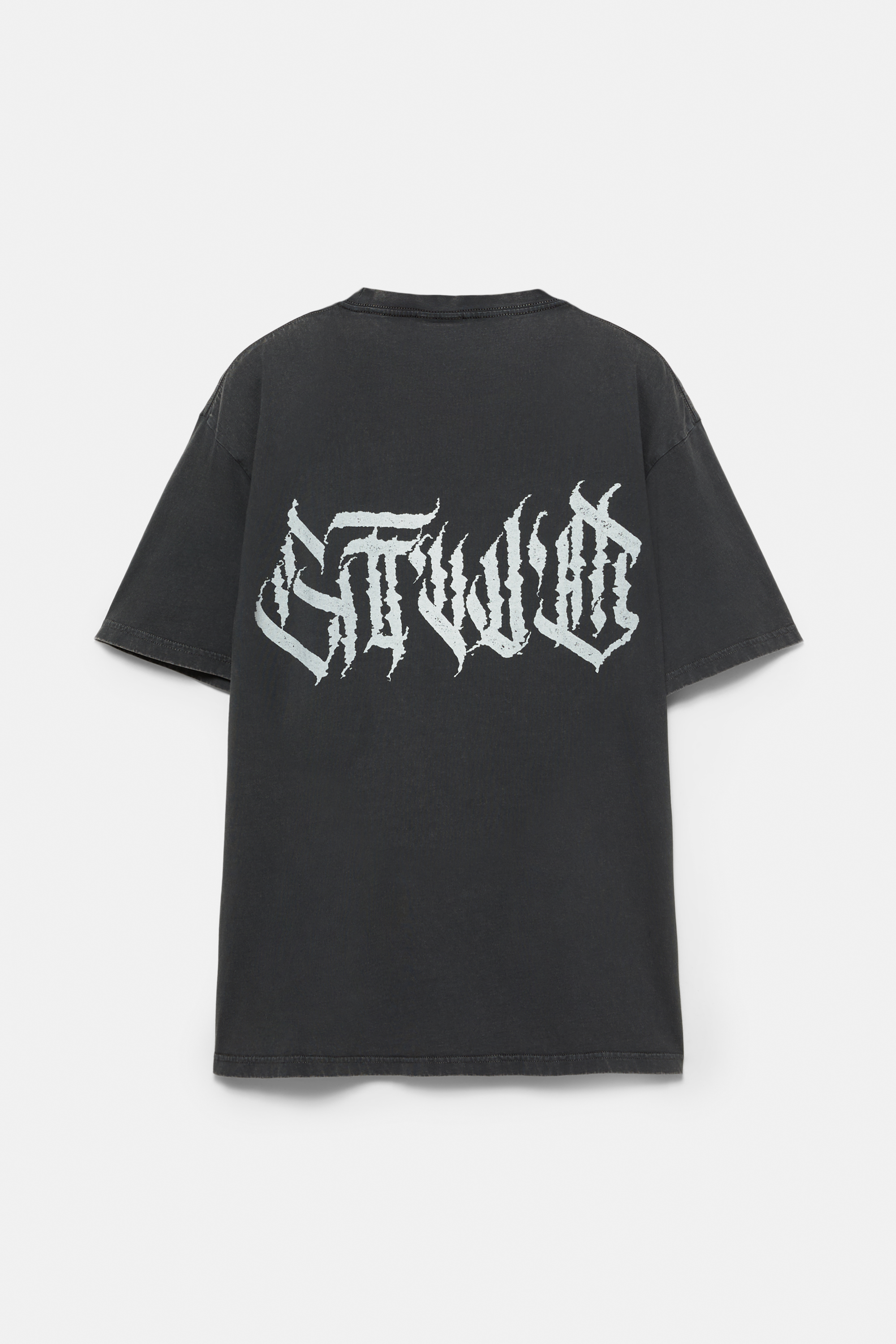 T-shirt noir graphique STWD