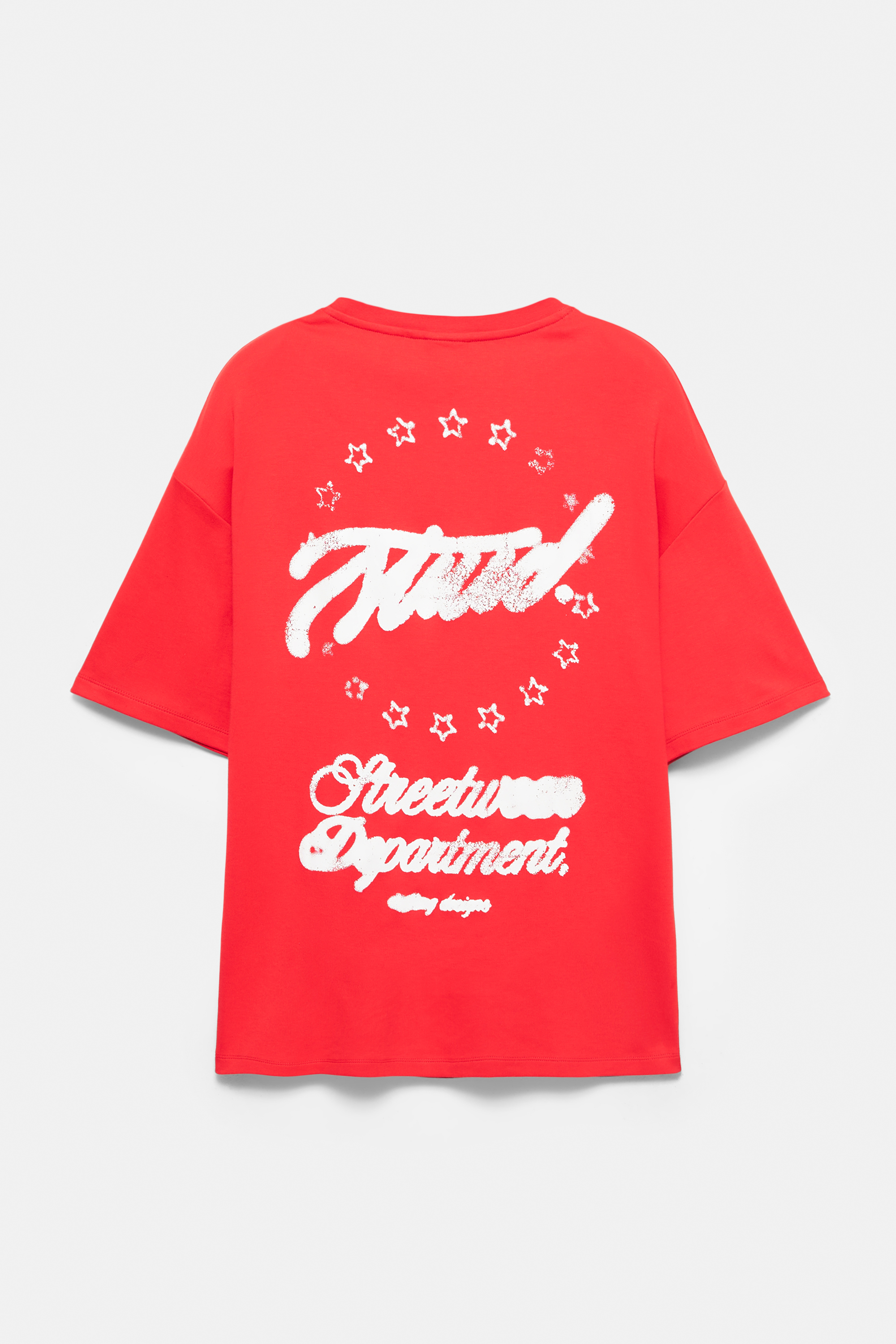 Толстовка с короткими рукавами и отделкой оверлоком