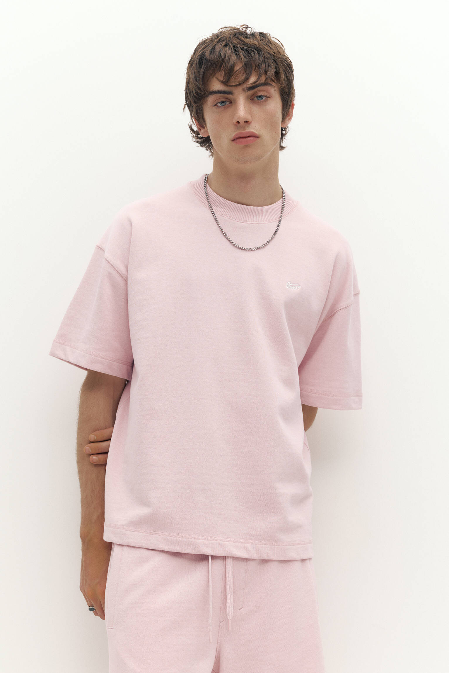 Kısa kollu logolu sweatshirt - Görsel 134