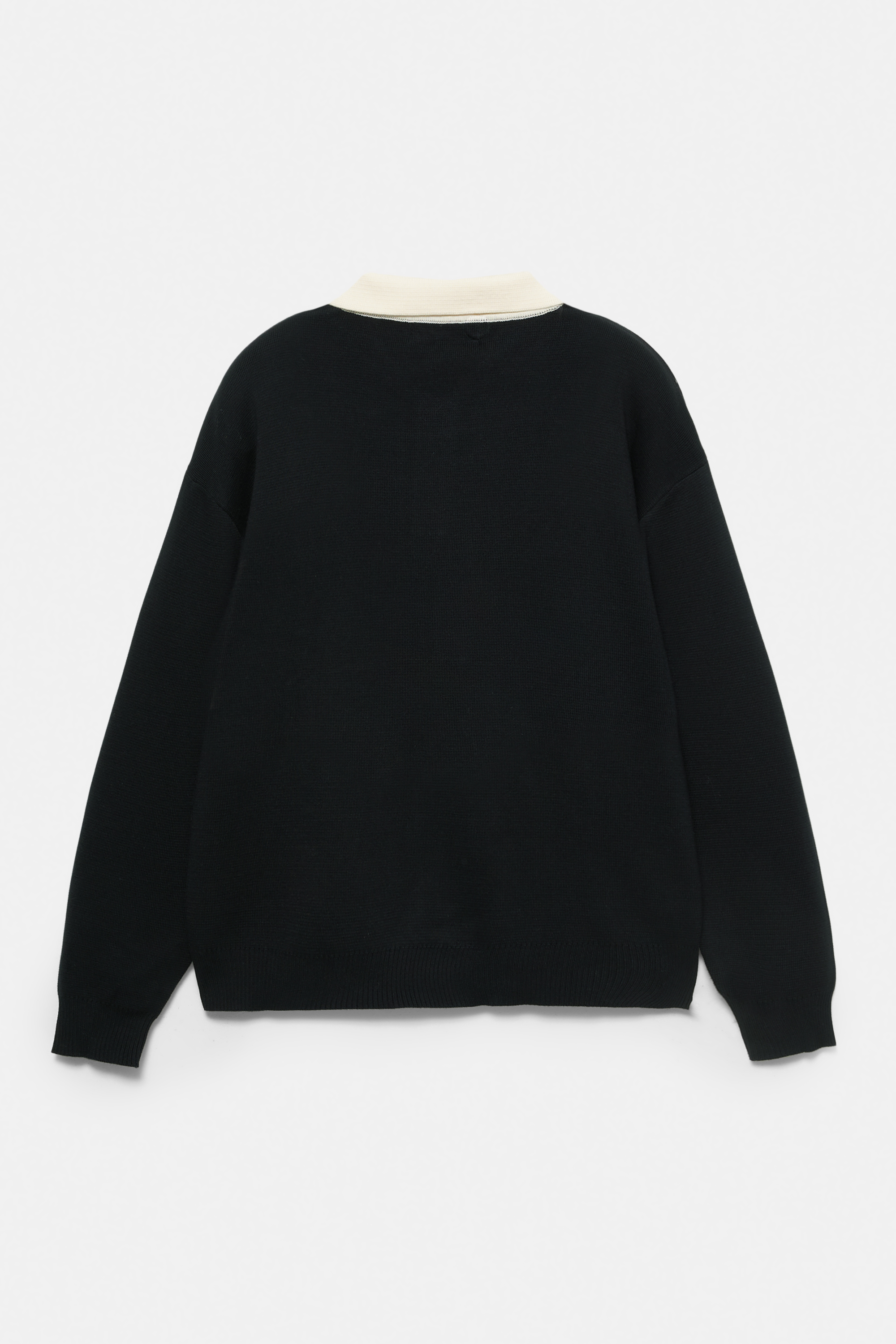 Поло с панелями и графическим принтом Hasriver