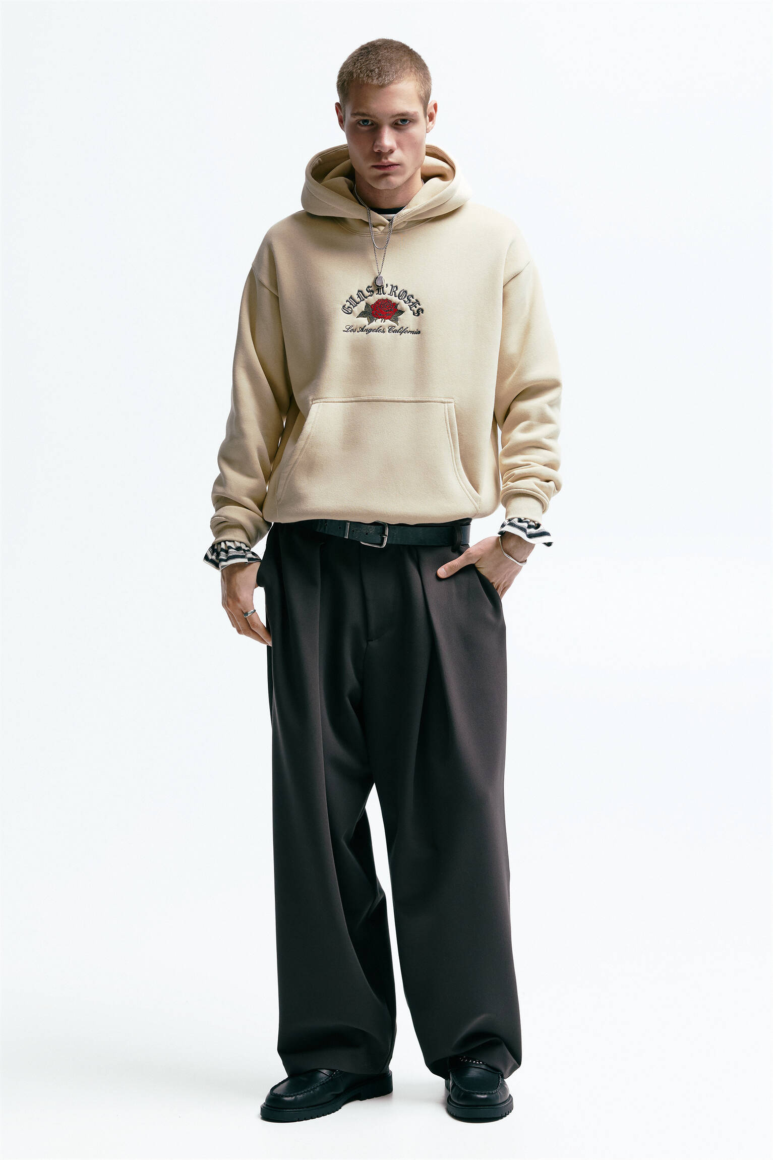 Guns N' Roses kapüşonlu sweatshirt - Görsel 17