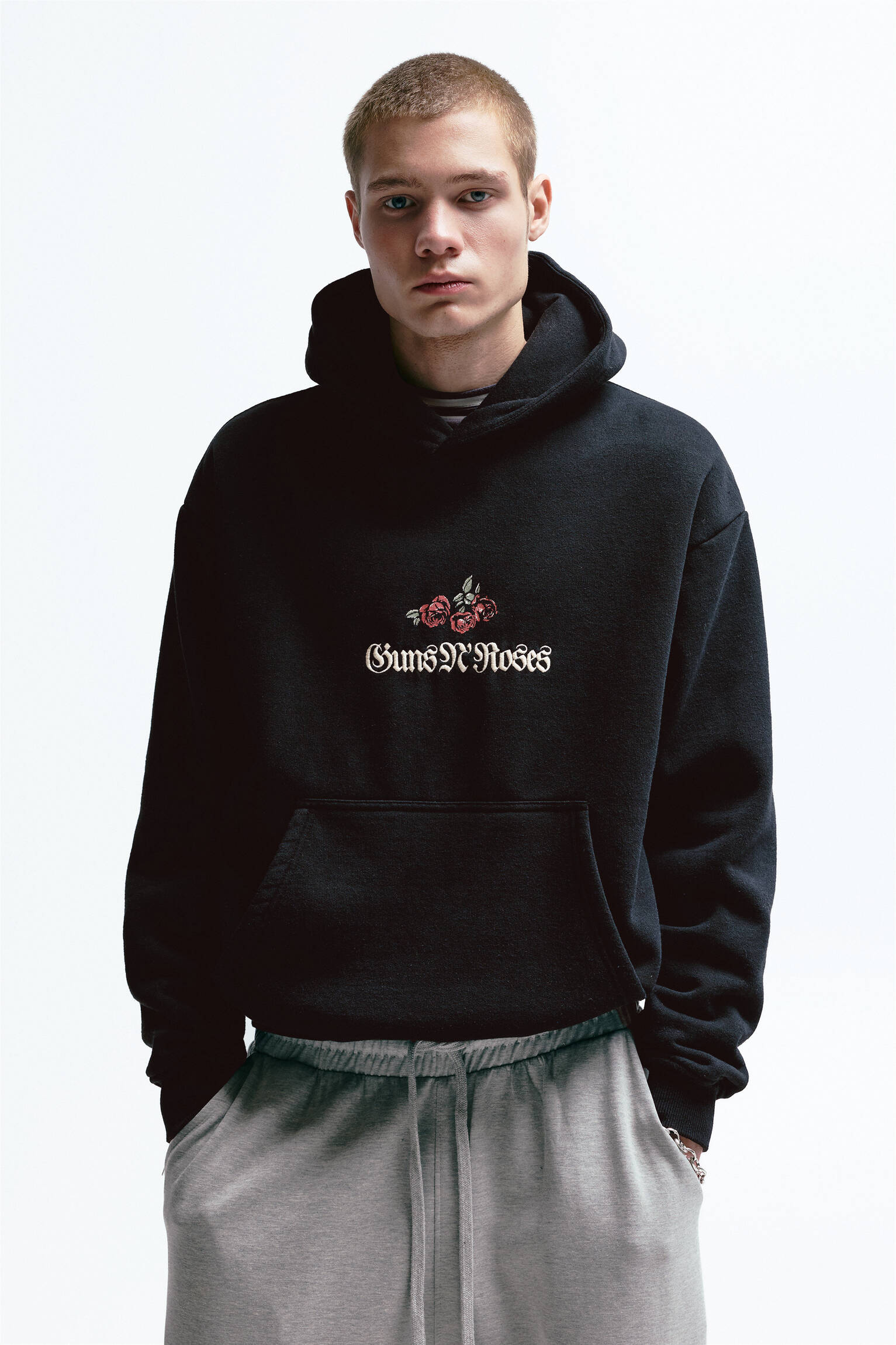 Guns N' Roses kapüşonlu sweatshirt - Görsel 19