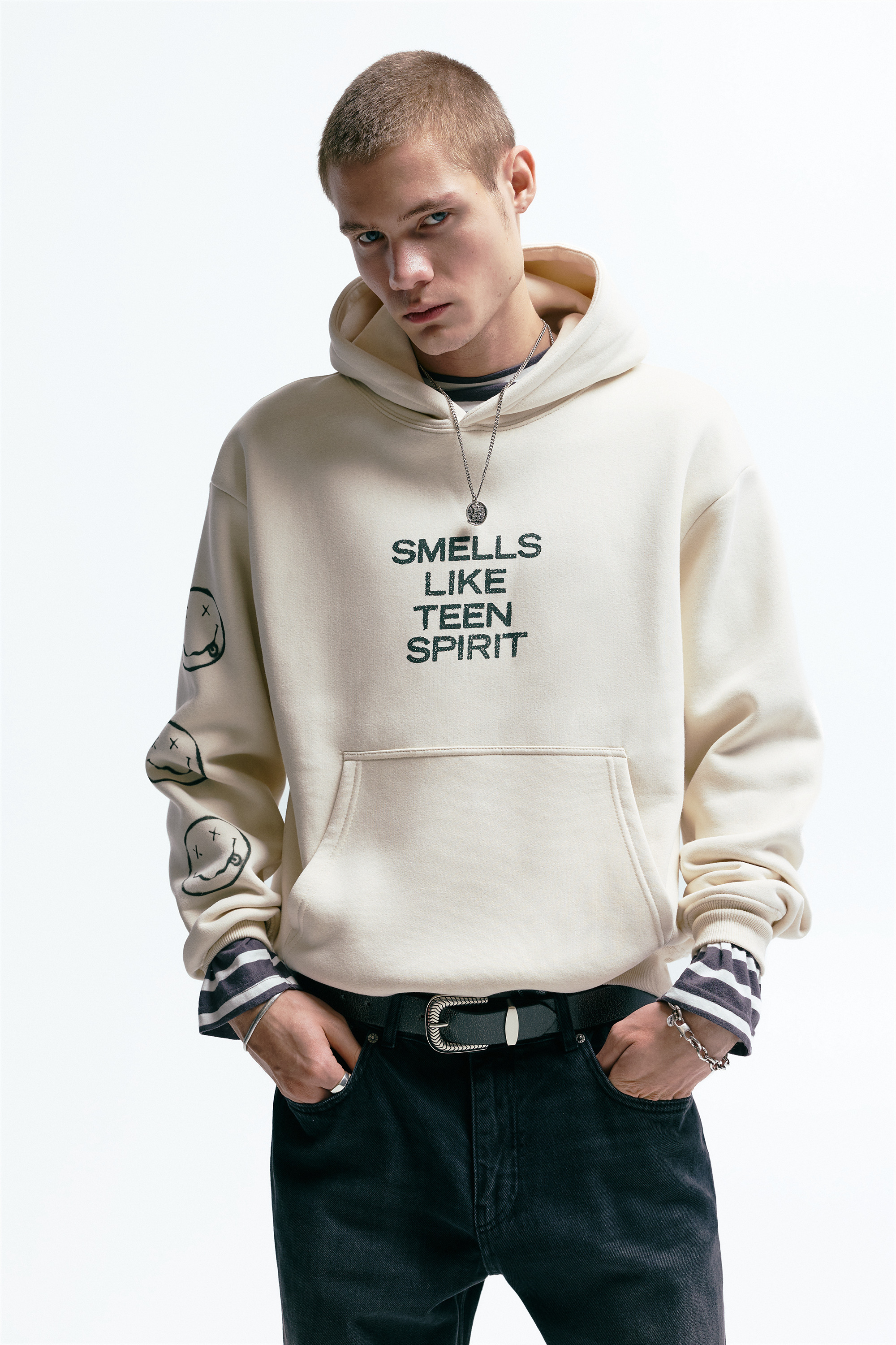 Sweat à capuche Nirvana