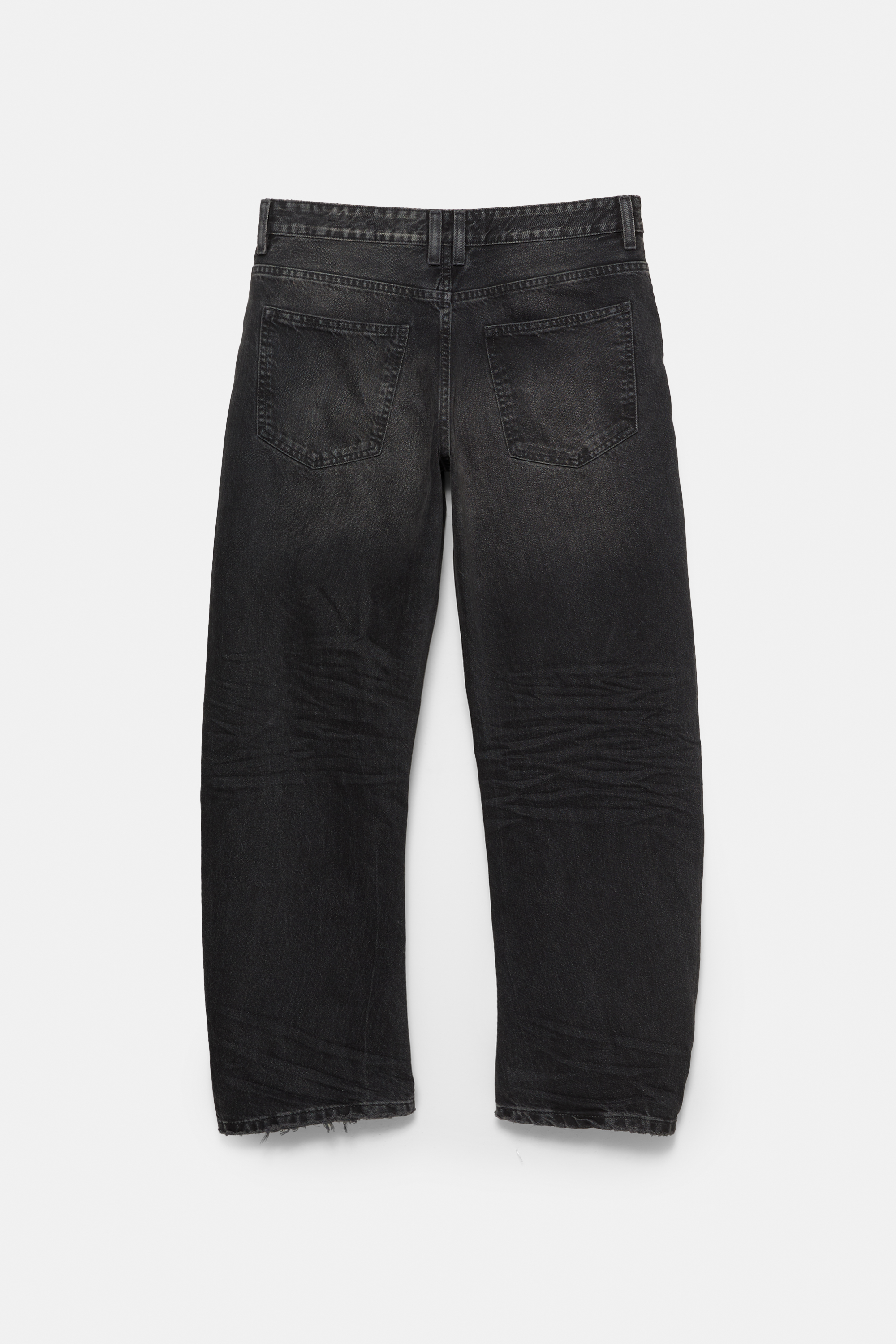 Jean baggy taille basse