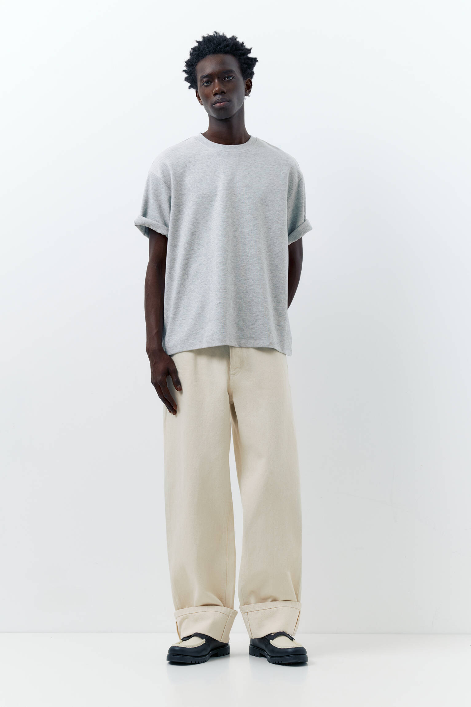 Selvedge straight fit jean - Görsel 39